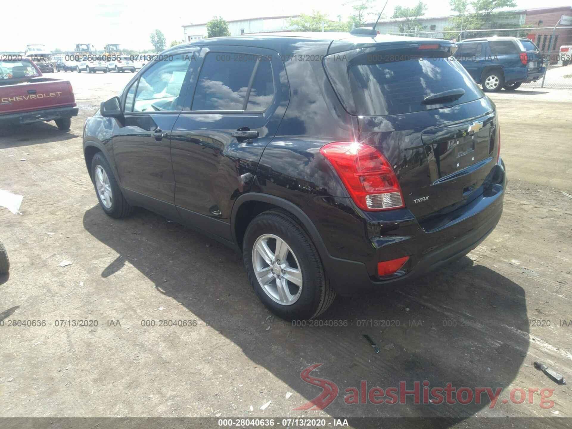 KL7CJKSB5LB054260 2020 CHEVROLET TRAX