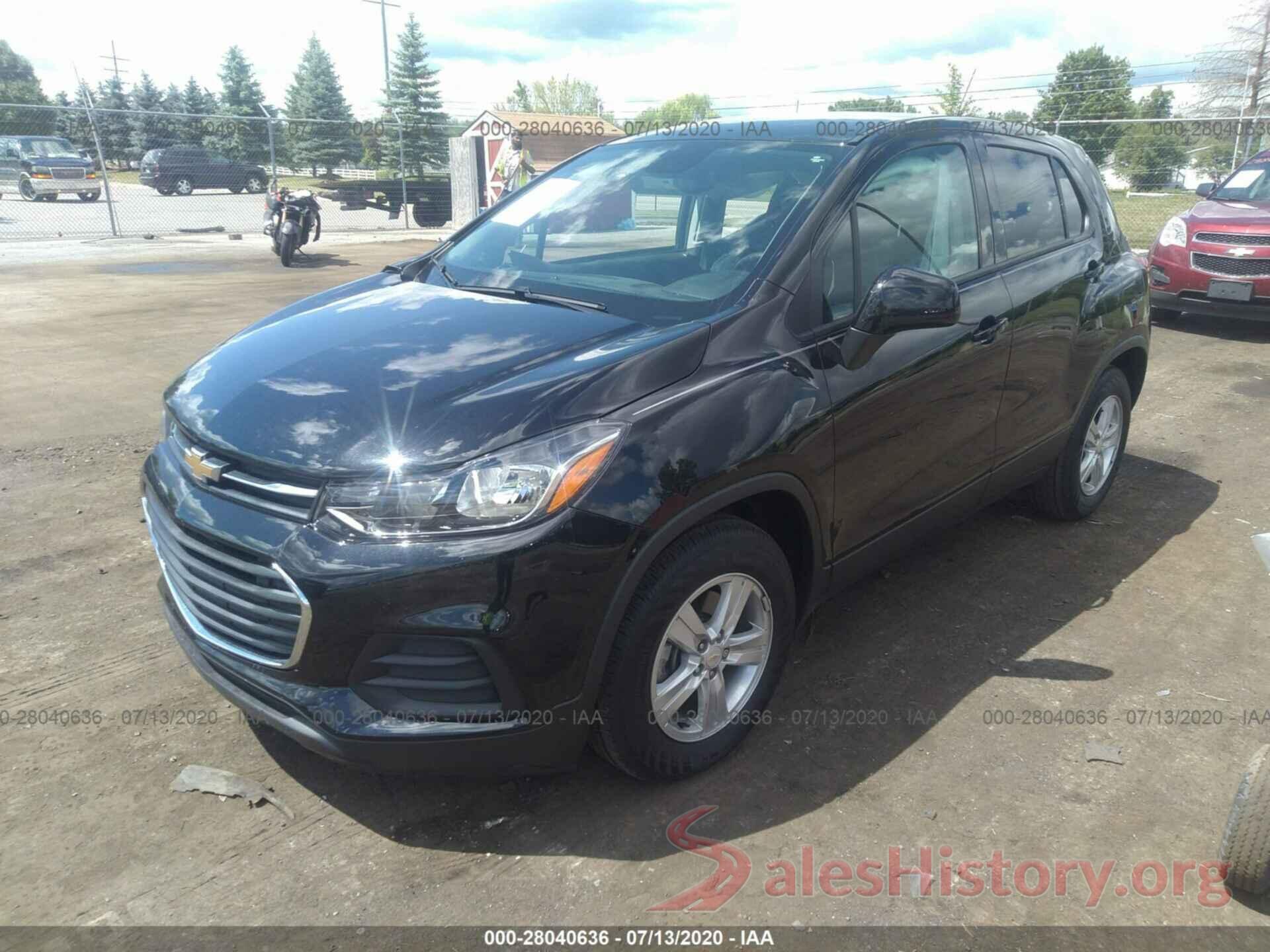 KL7CJKSB5LB054260 2020 CHEVROLET TRAX