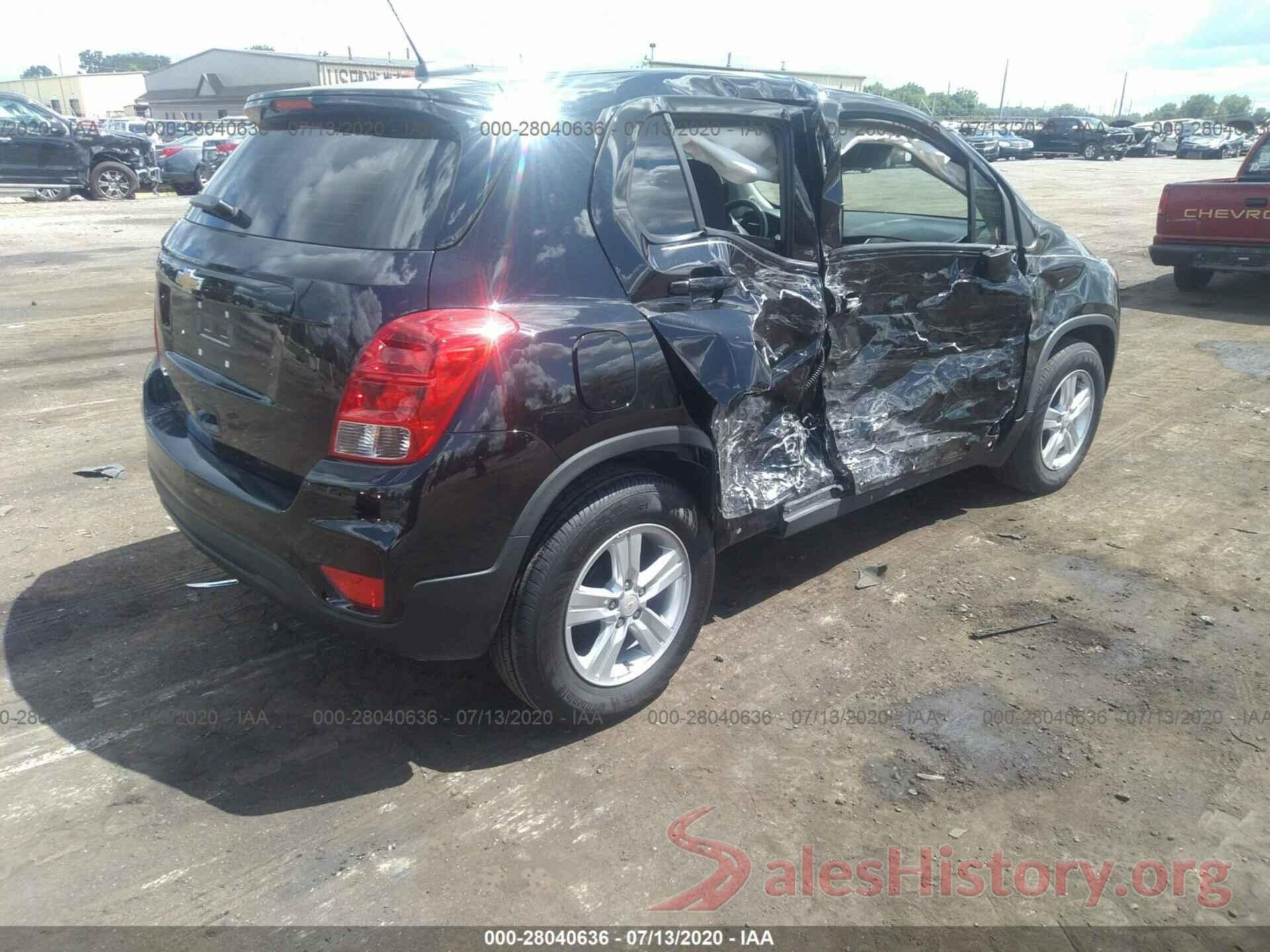 KL7CJKSB5LB054260 2020 CHEVROLET TRAX