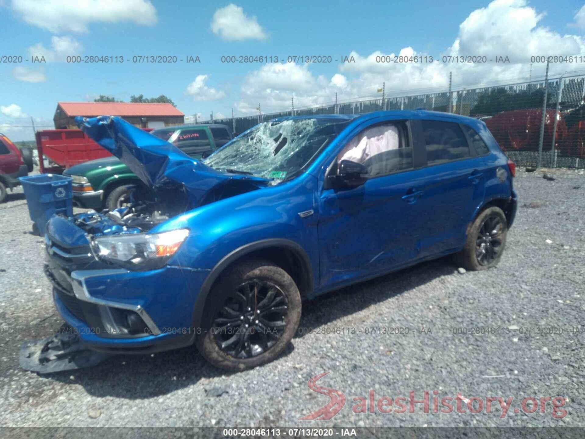 JA4AR3AU5KU026984 2019 MITSUBISHI OUTLANDER SPORT