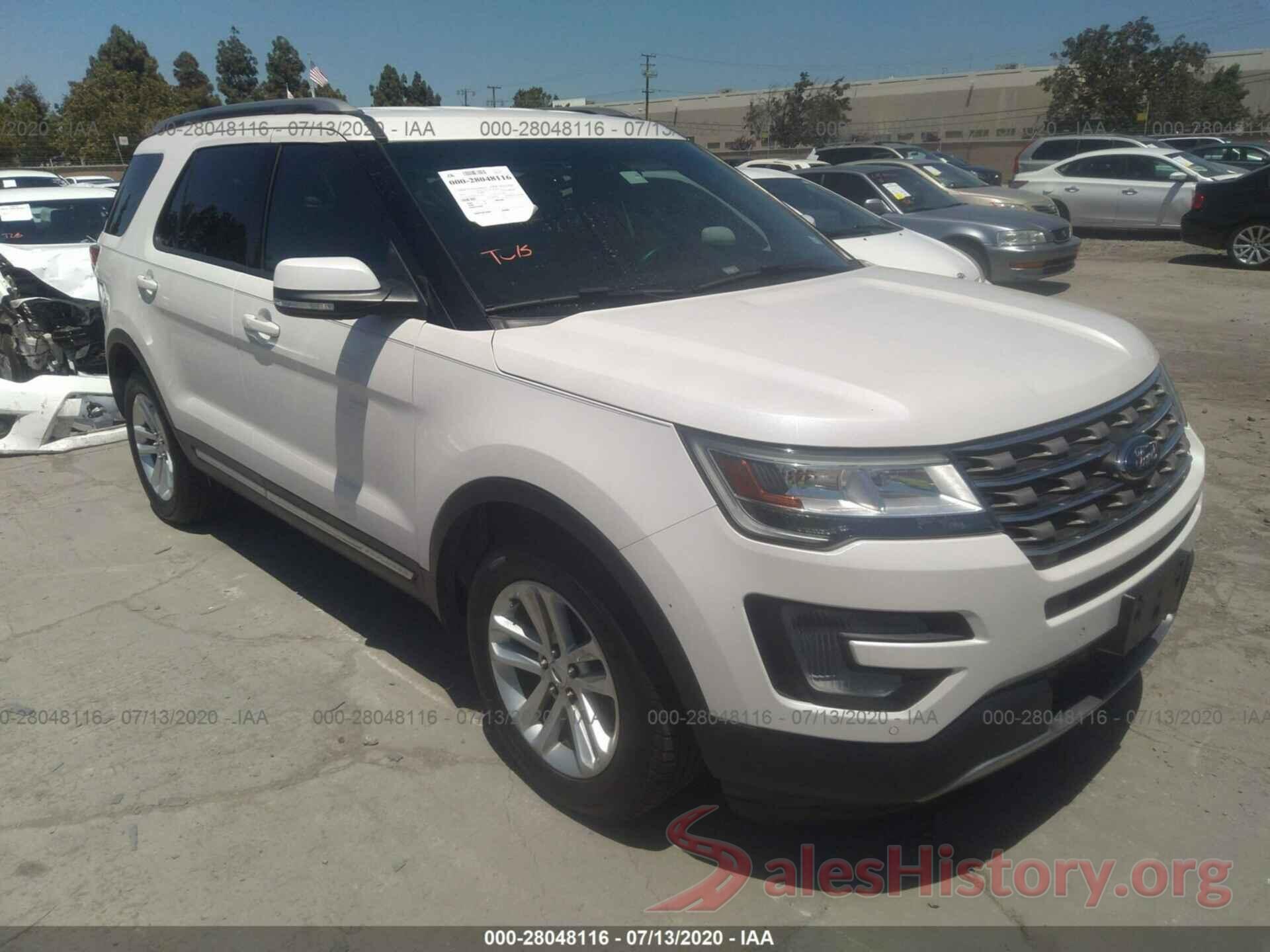 1FM5K7D81GGC33181 2016 FORD EXPLORER