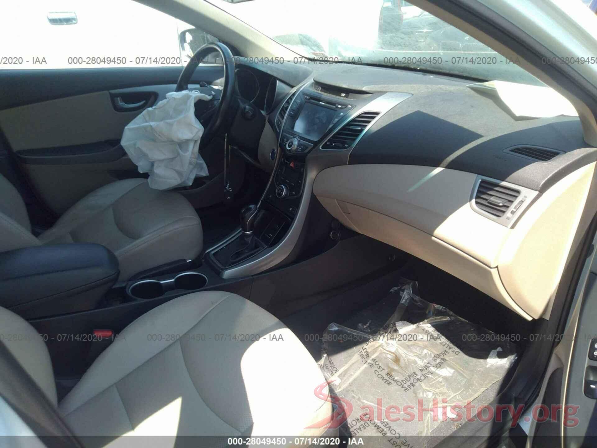 5NPDH4AE7GH677264 2016 Hyundai Elantra