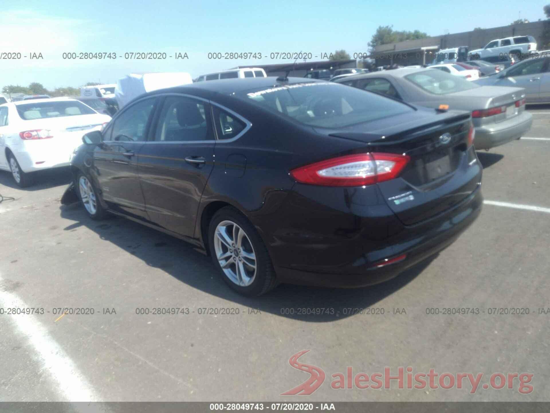 3FA6P0SU7GR316131 2016 FORD FUSION ENERGI