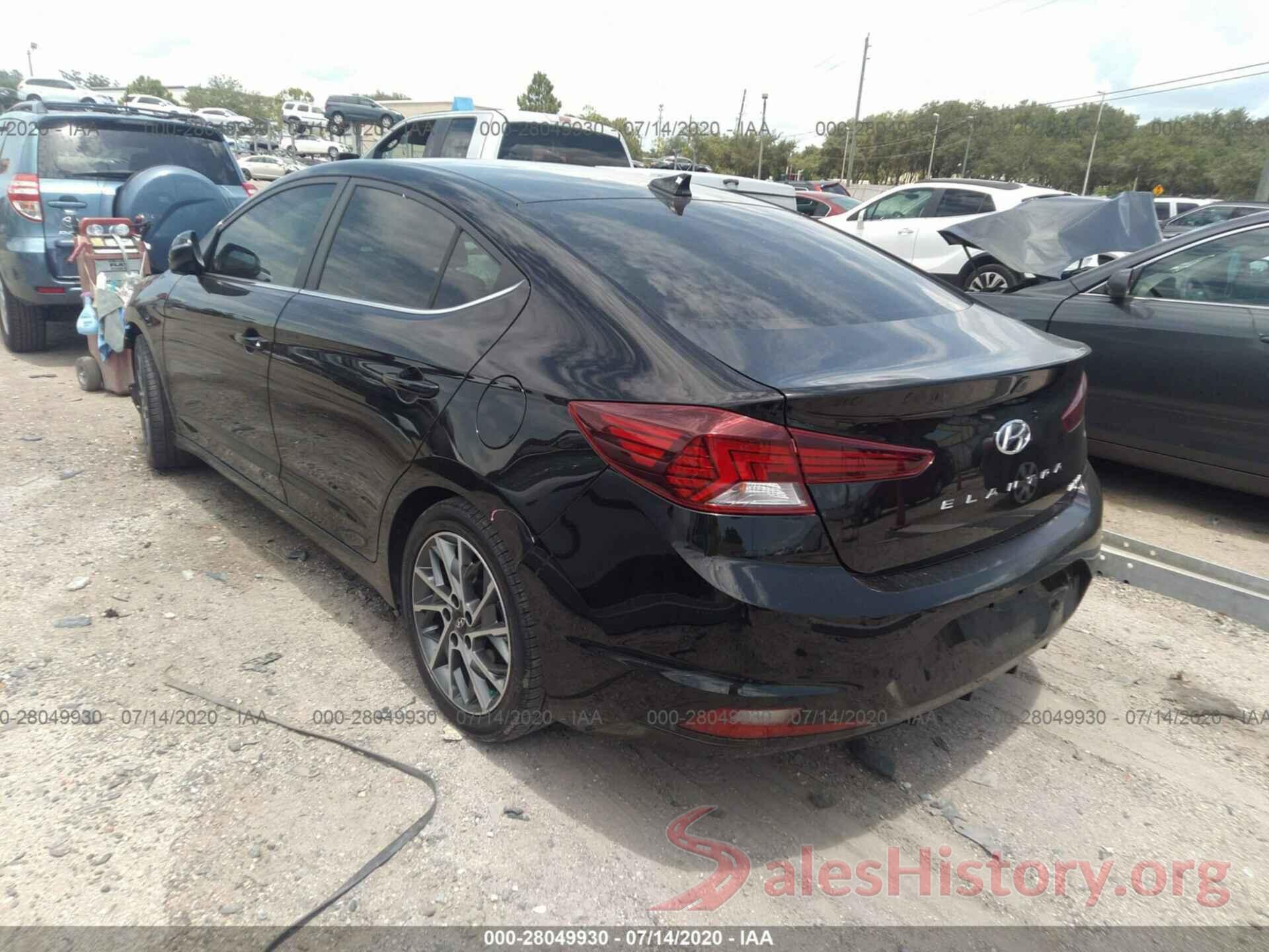 KMHD84LFXKU841753 2019 HYUNDAI ELANTRA