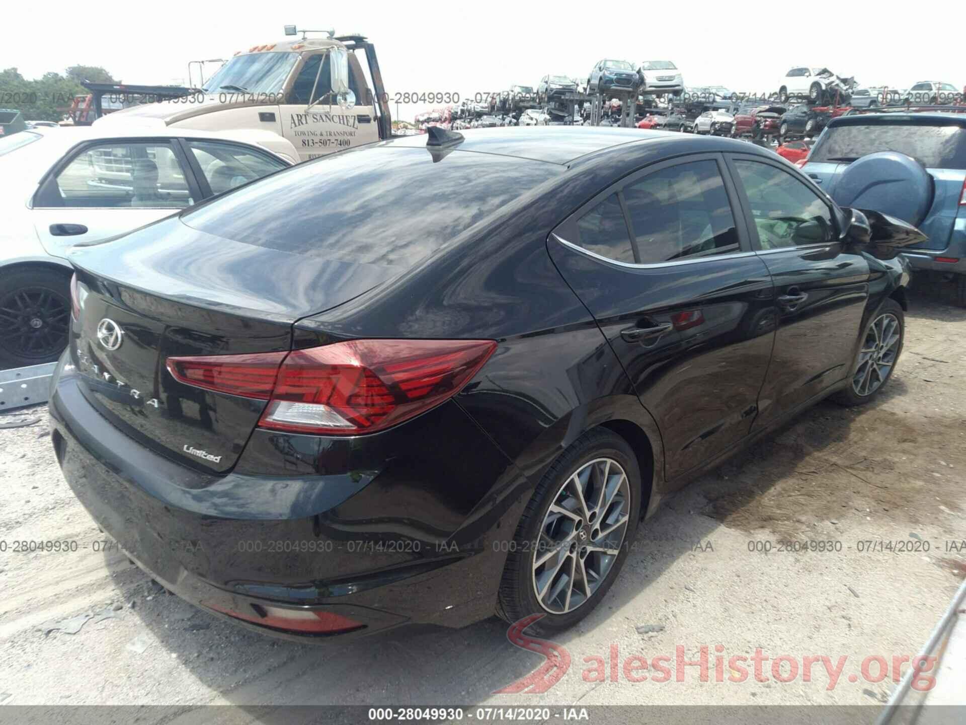 KMHD84LFXKU841753 2019 HYUNDAI ELANTRA