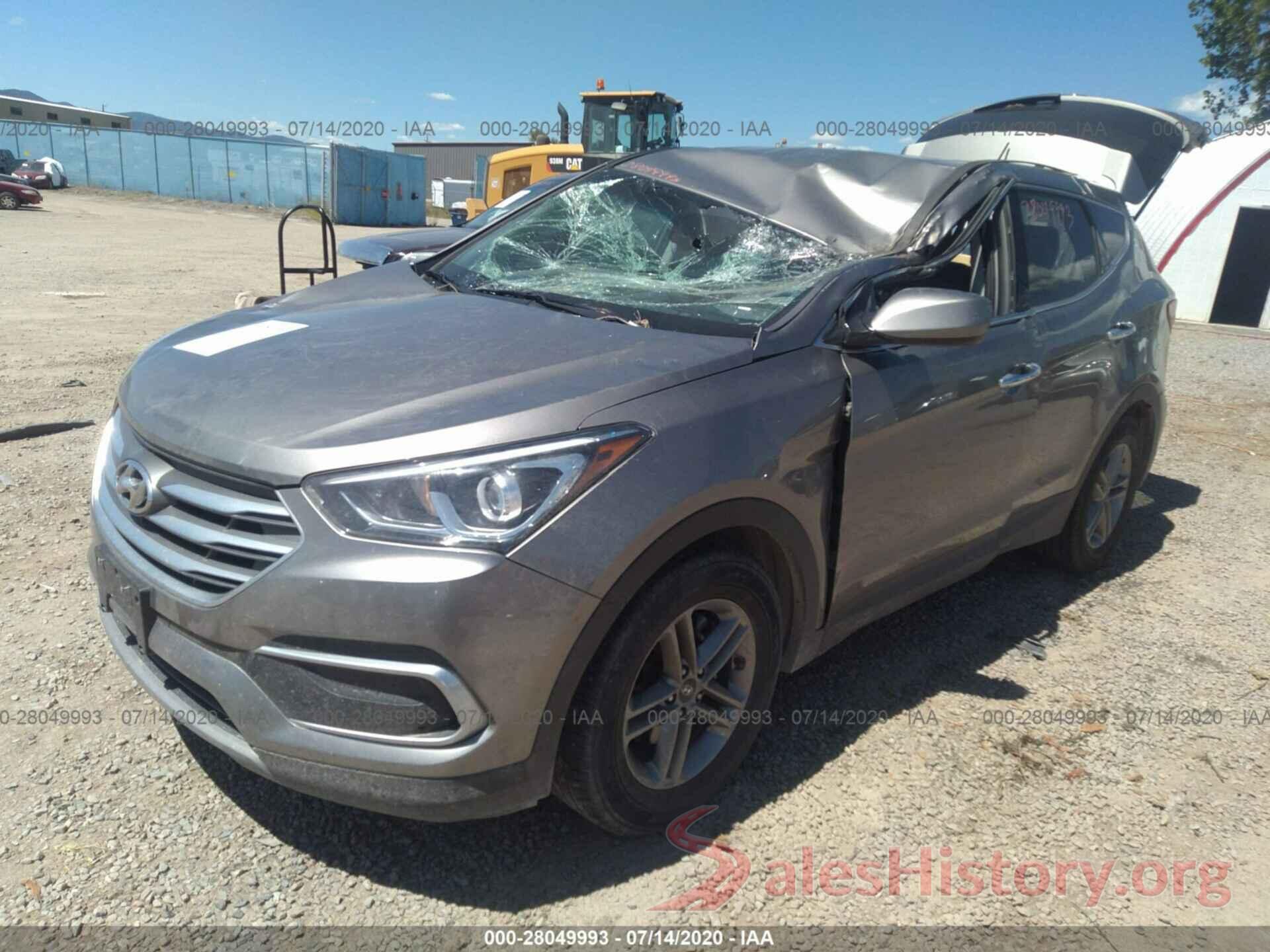 5NMZT3LB4JH095516 2018 Hyundai Santa FE Sport