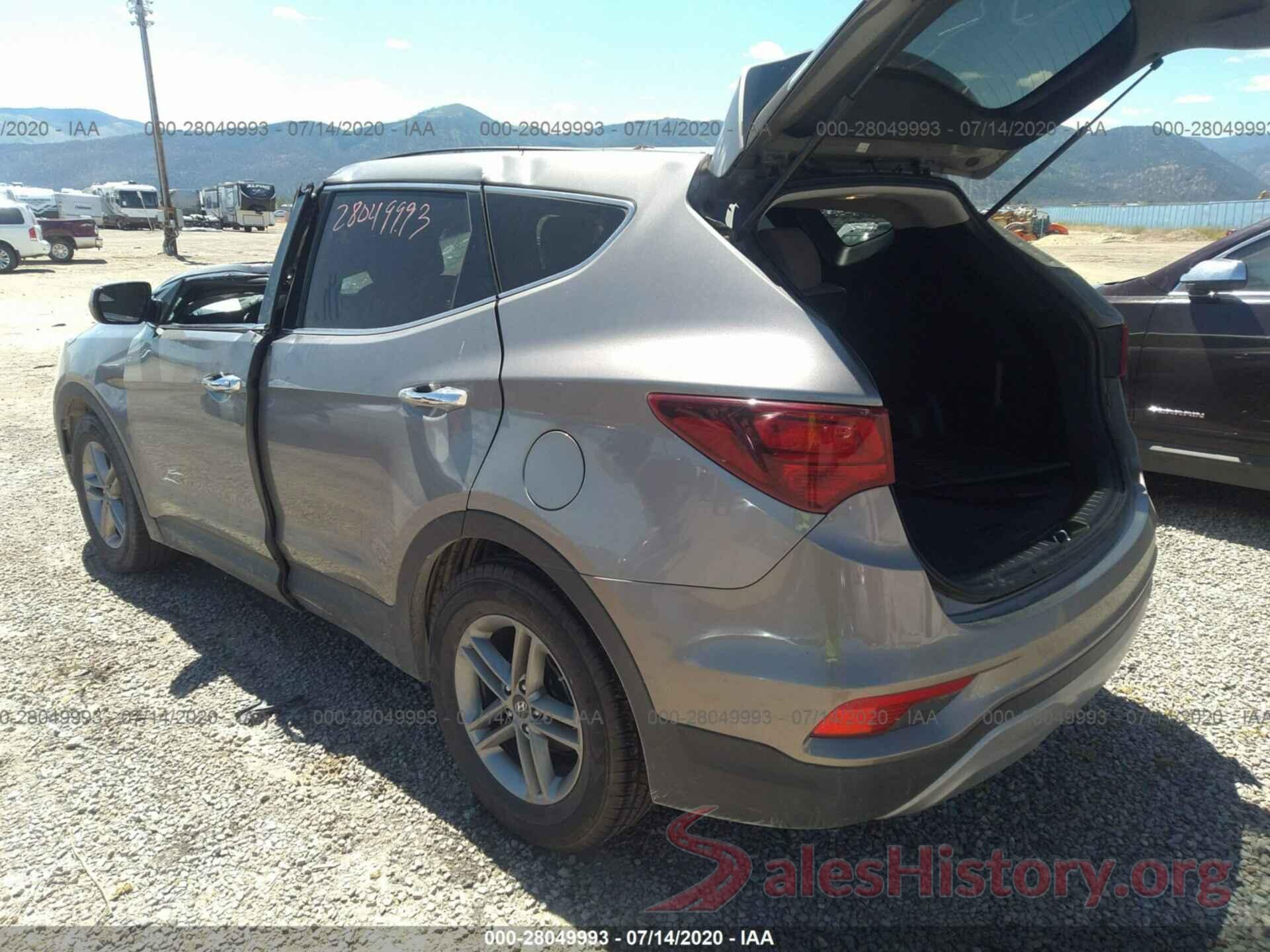 5NMZT3LB4JH095516 2018 Hyundai Santa FE Sport