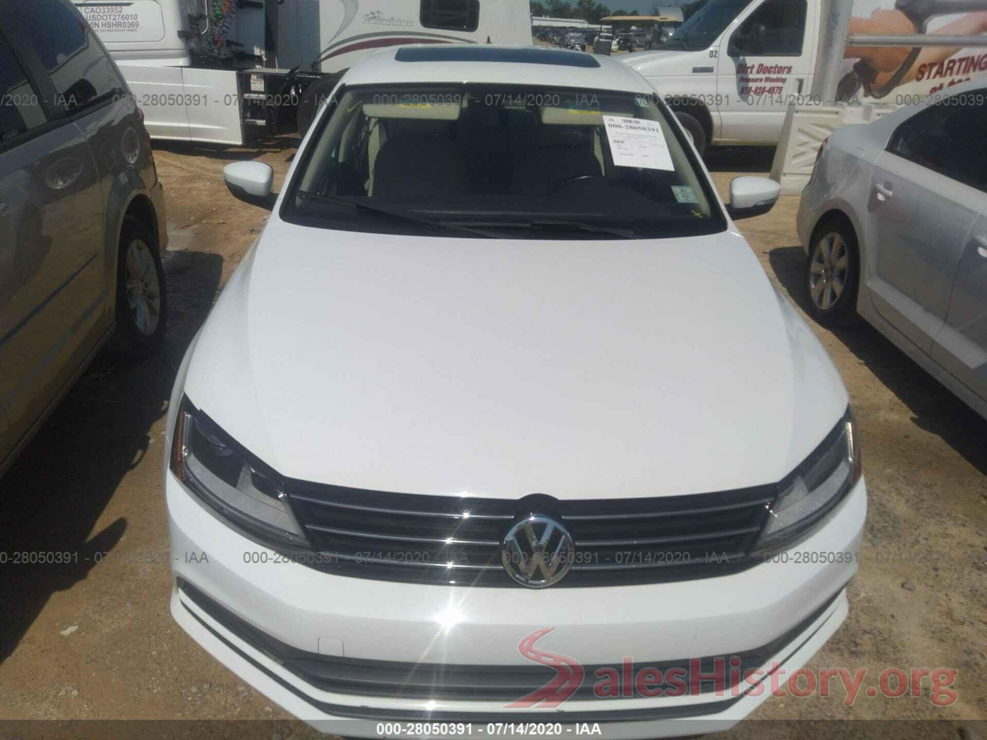 3VWDB7AJ6HM318531 2017 VOLKSWAGEN JETTA