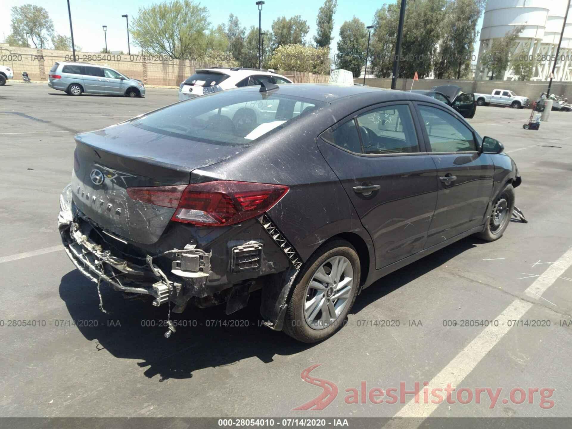 5NPD84LF4LH590762 2020 HYUNDAI ELANTRA