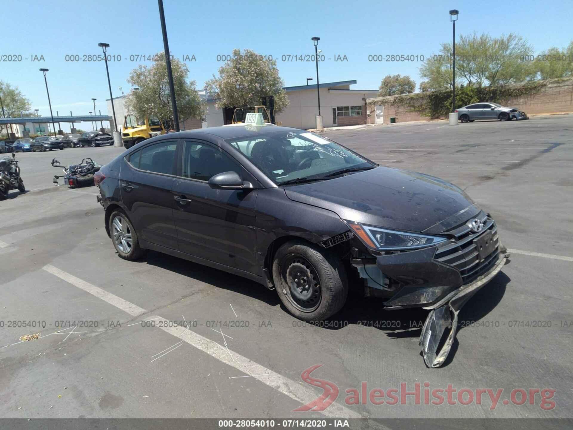 5NPD84LF4LH590762 2020 HYUNDAI ELANTRA