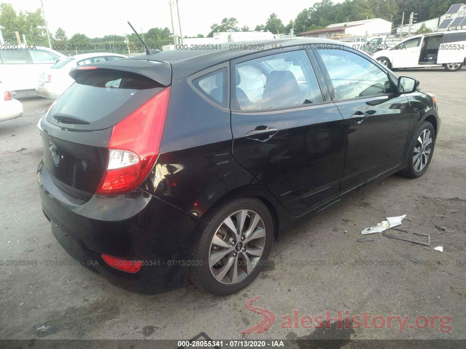 KMHCU5AE2GU246703 2016 Hyundai Accent