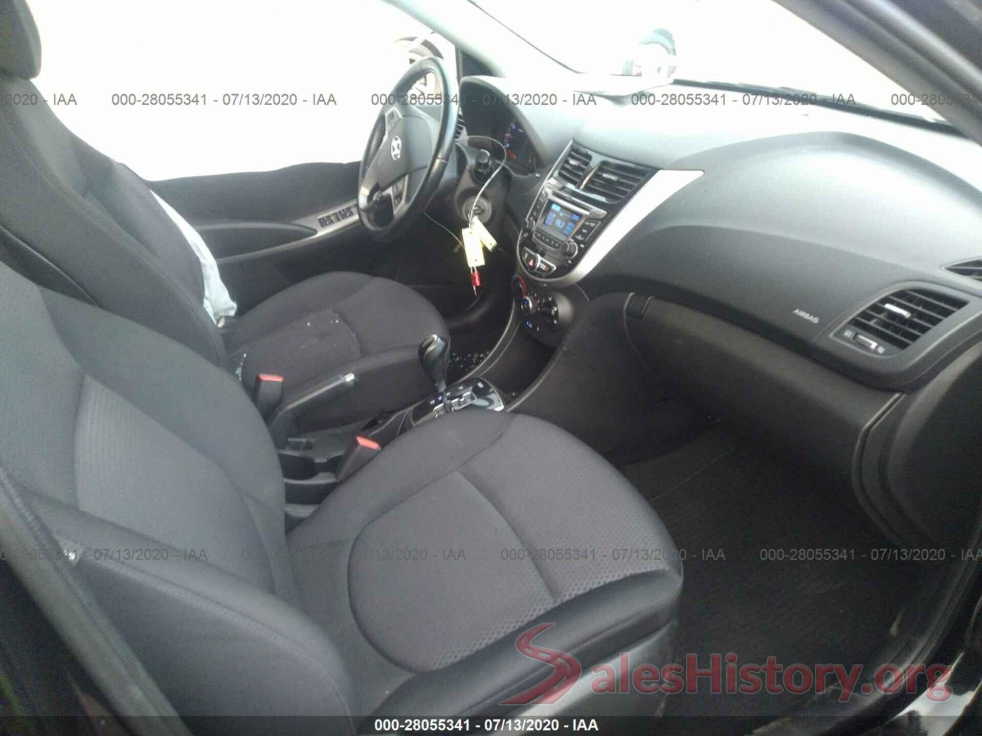 KMHCU5AE2GU246703 2016 Hyundai Accent