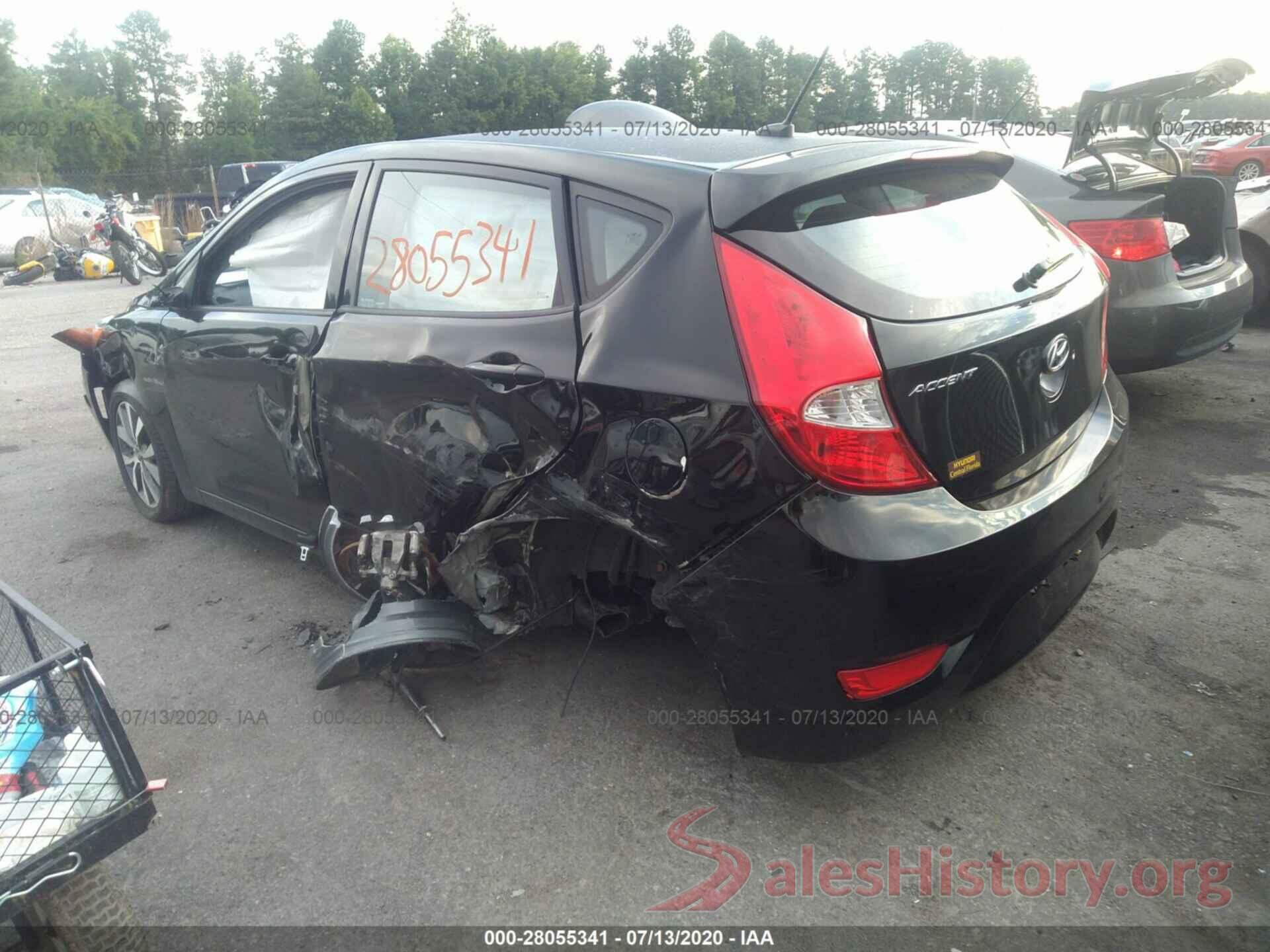 KMHCU5AE2GU246703 2016 Hyundai Accent