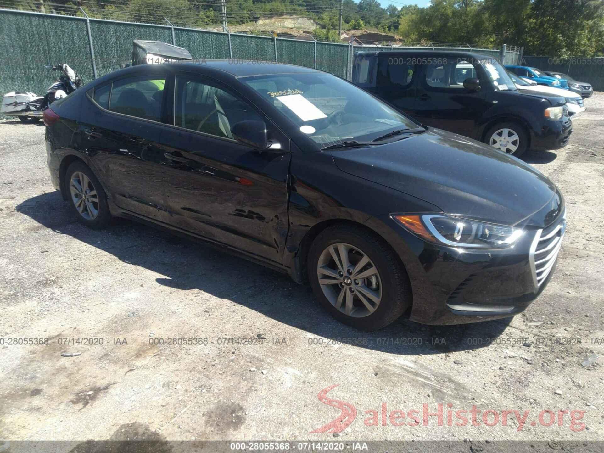 5NPD84LF8JH310824 2018 HYUNDAI ELANTRA