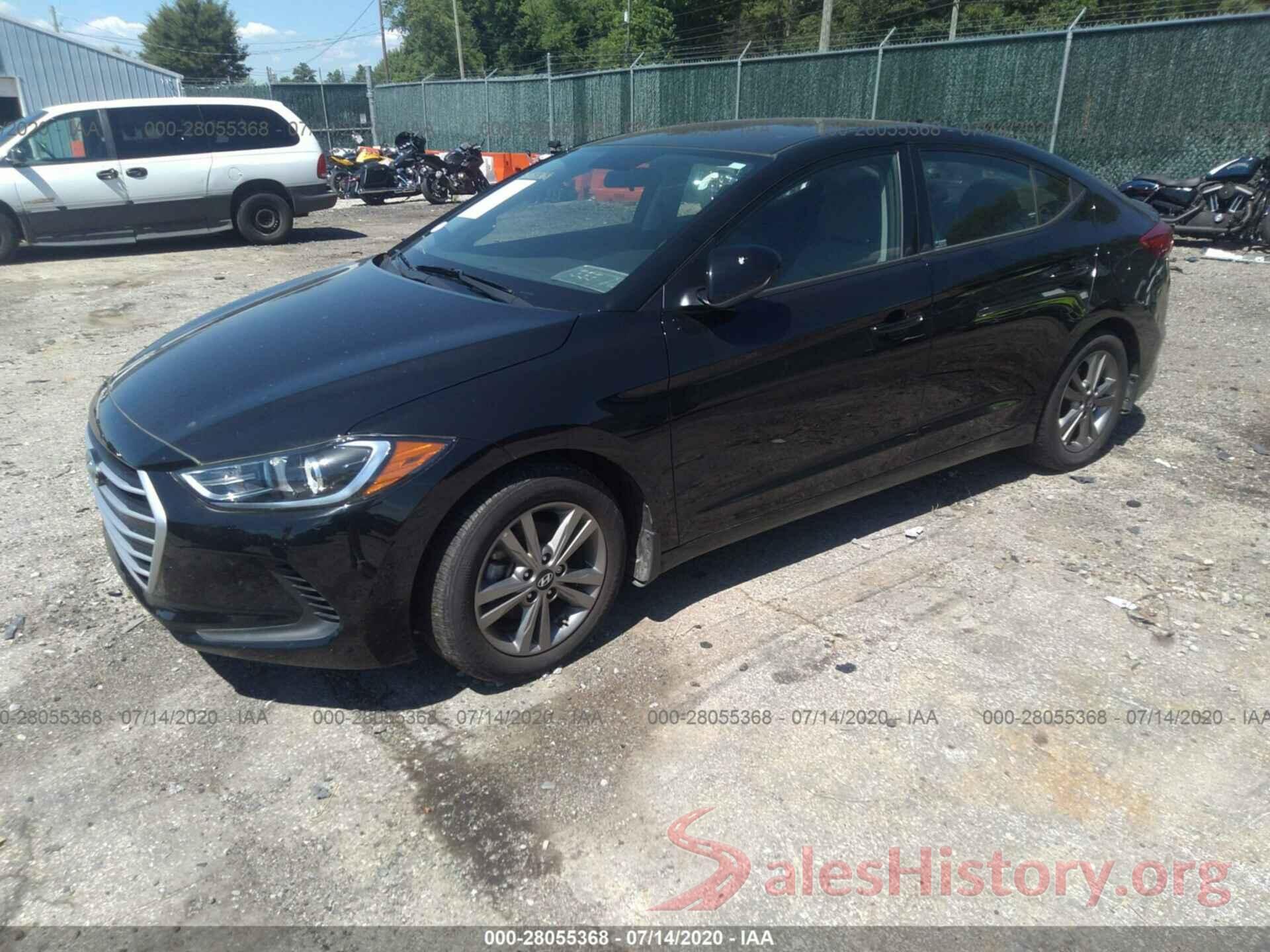 5NPD84LF8JH310824 2018 HYUNDAI ELANTRA