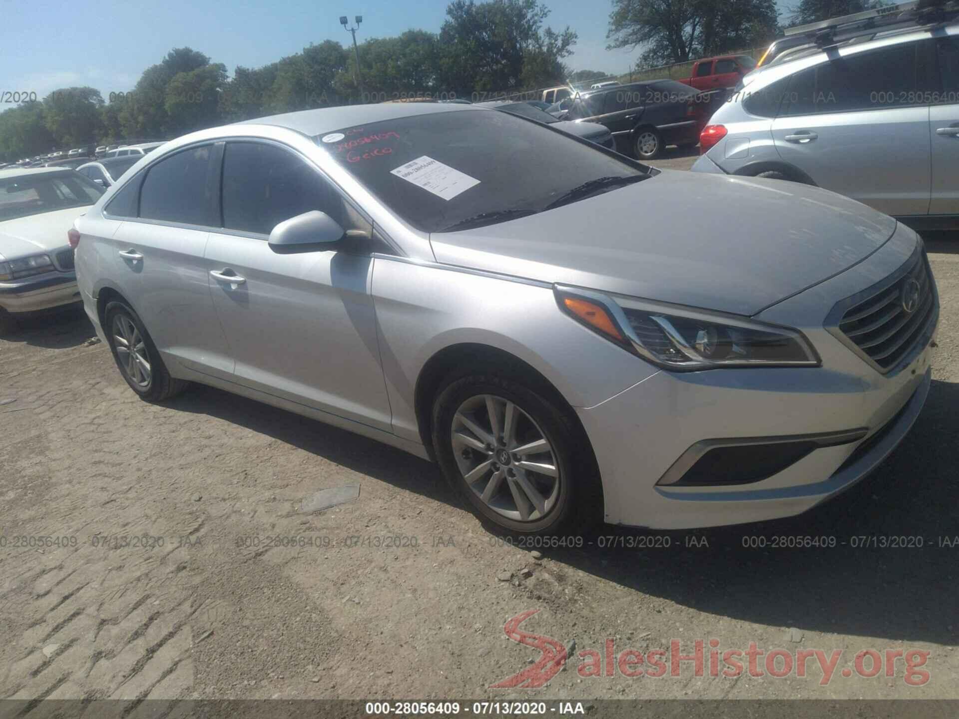 5NPE24AF3GH400545 2016 Hyundai SONATA