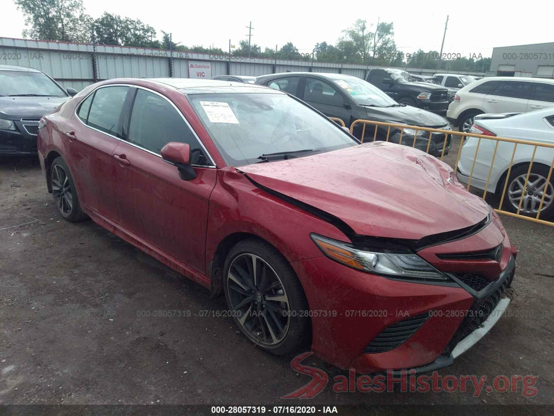 4T1B61HK7KU236641 2019 TOYOTA CAMRY