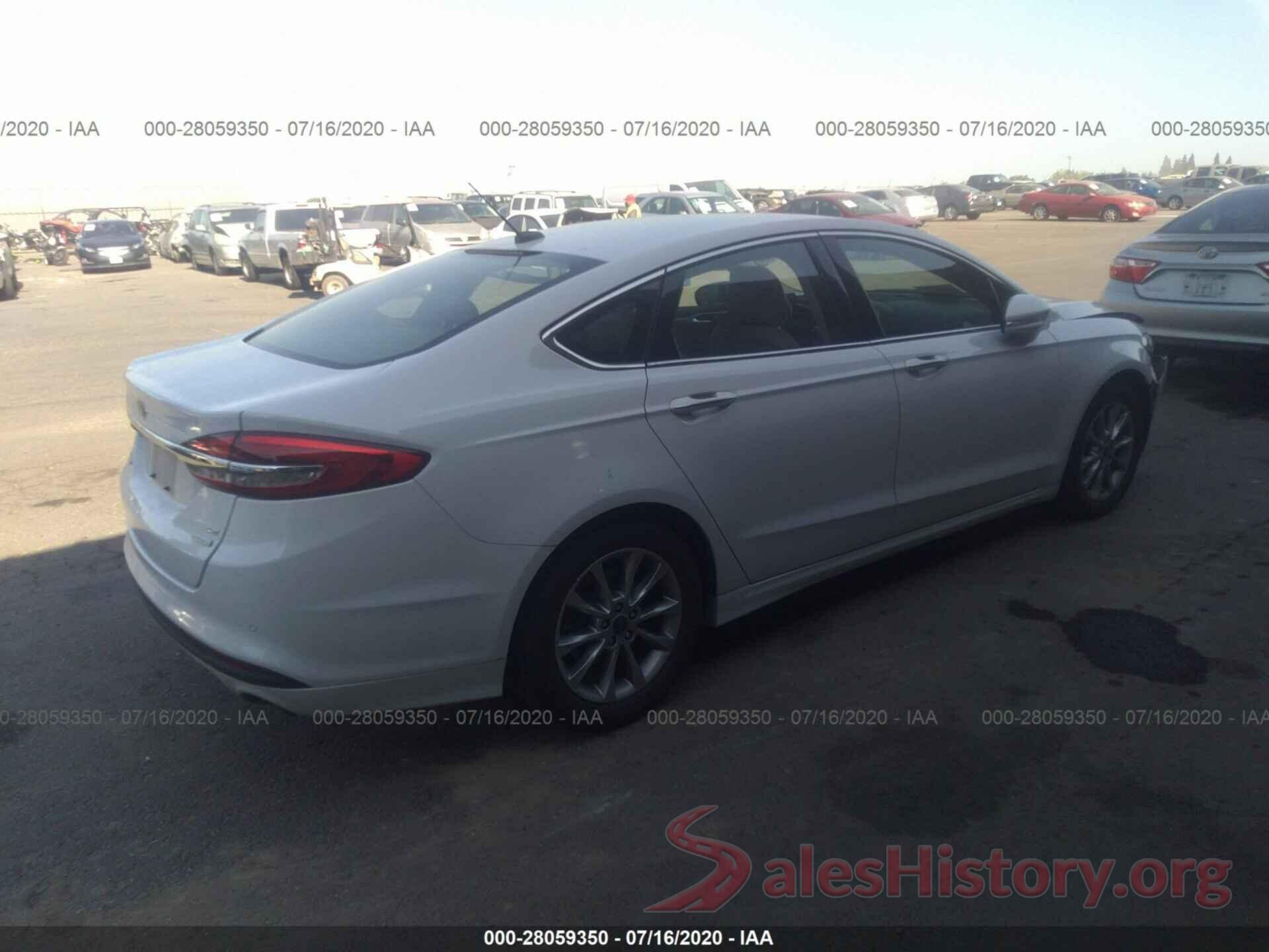 3FA6P0HD9HR399537 2017 FORD FUSION