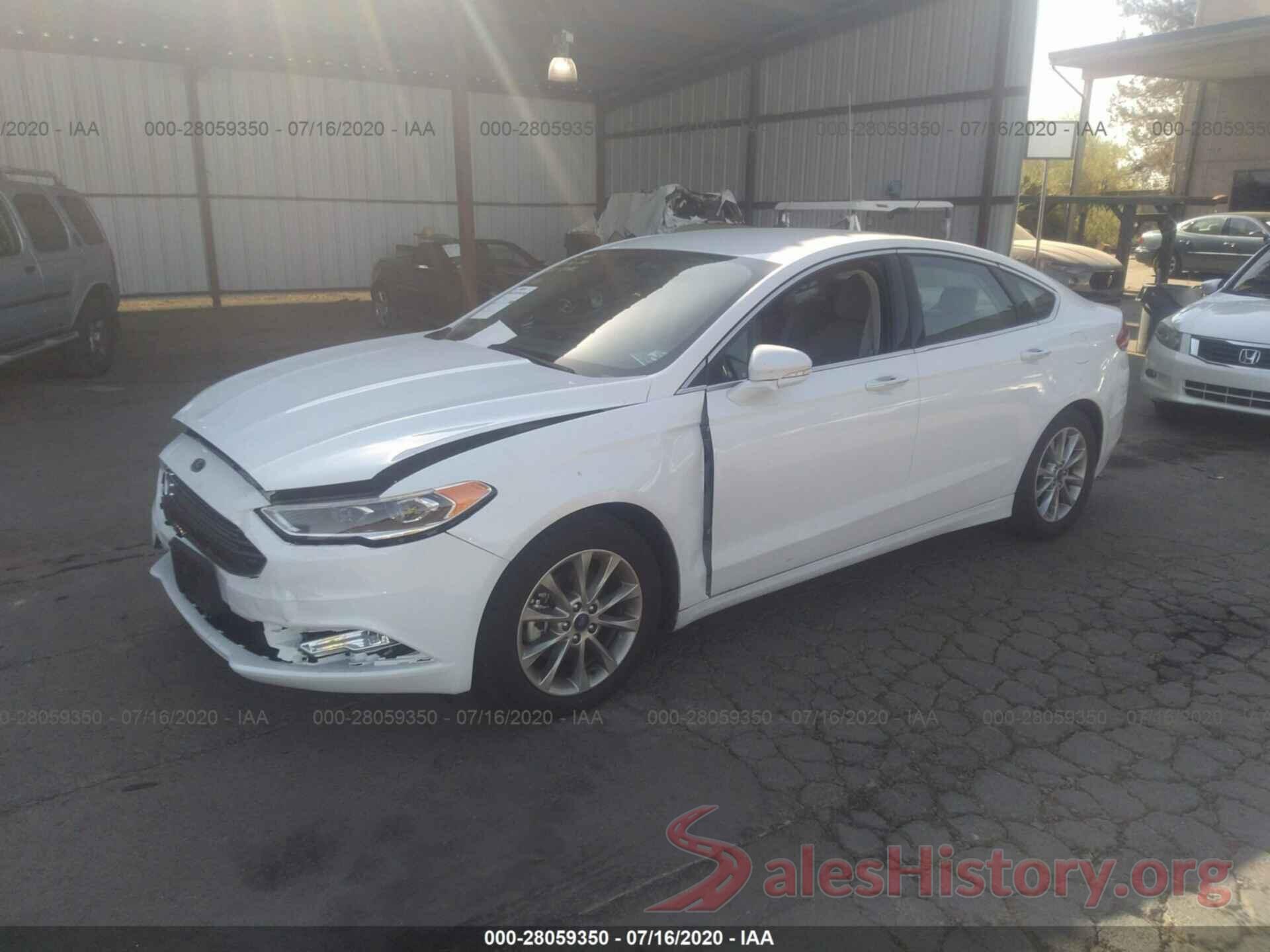 3FA6P0HD9HR399537 2017 FORD FUSION