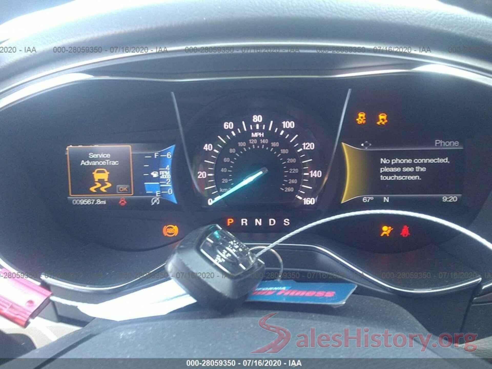 3FA6P0HD9HR399537 2017 FORD FUSION