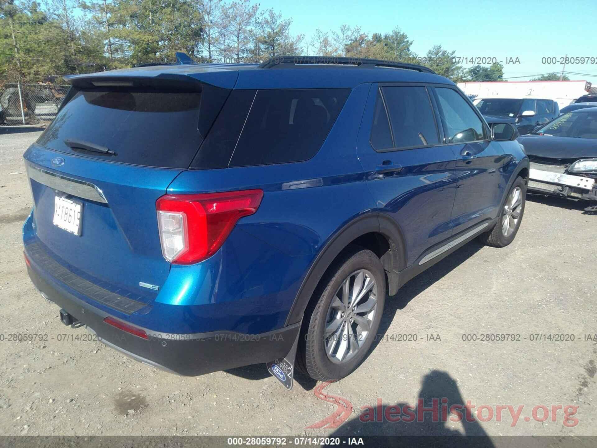 1FMSK8DH3LGB37829 2020 FORD EXPLORER