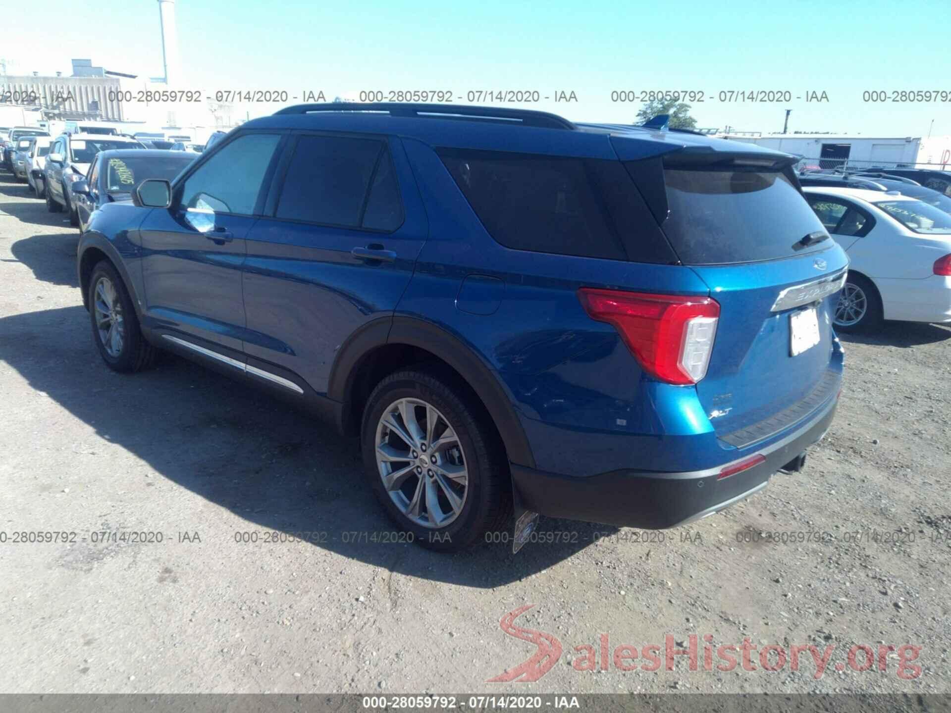 1FMSK8DH3LGB37829 2020 FORD EXPLORER