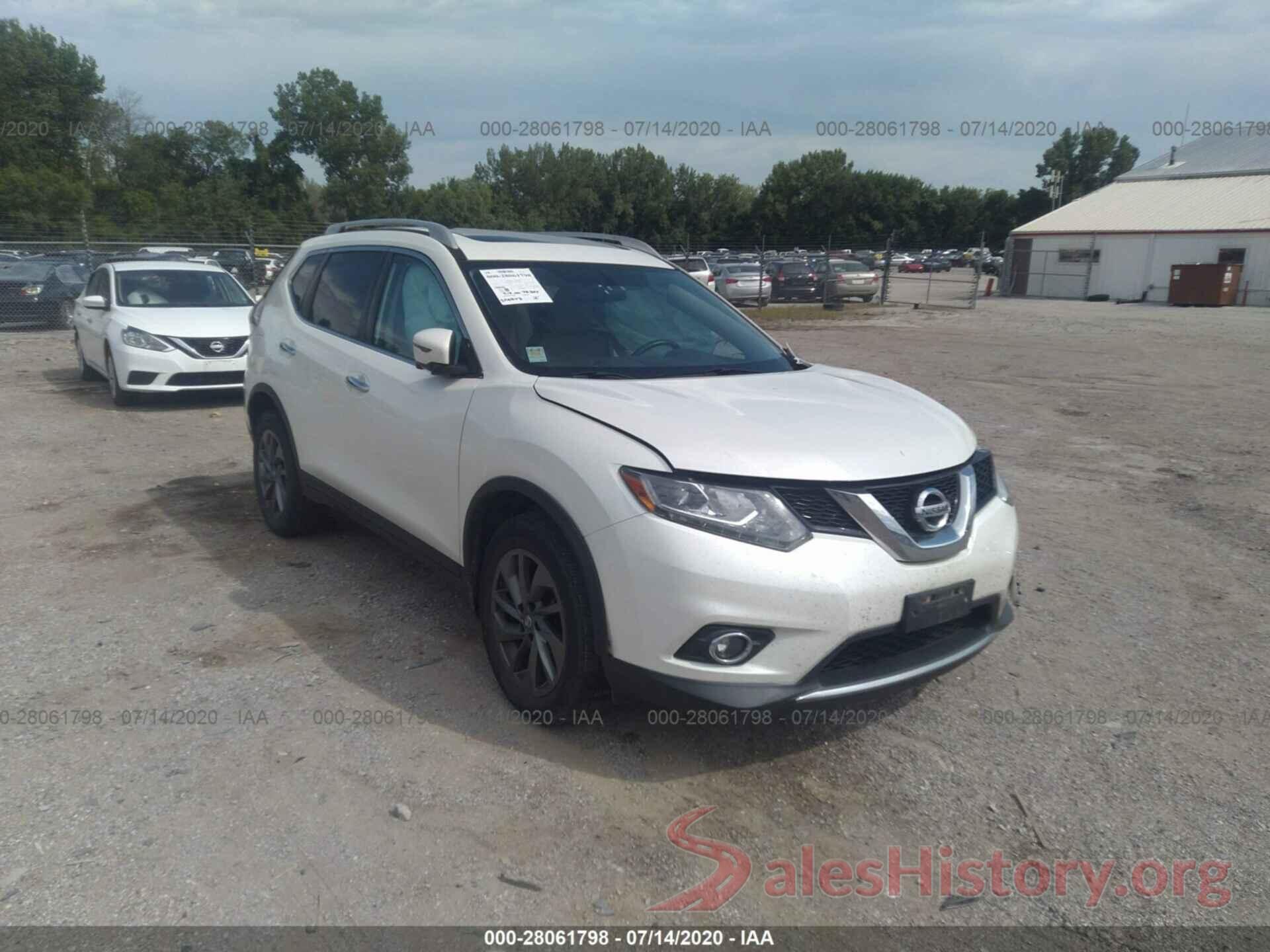 5N1AT2MV9GC868368 2016 Nissan Rogue