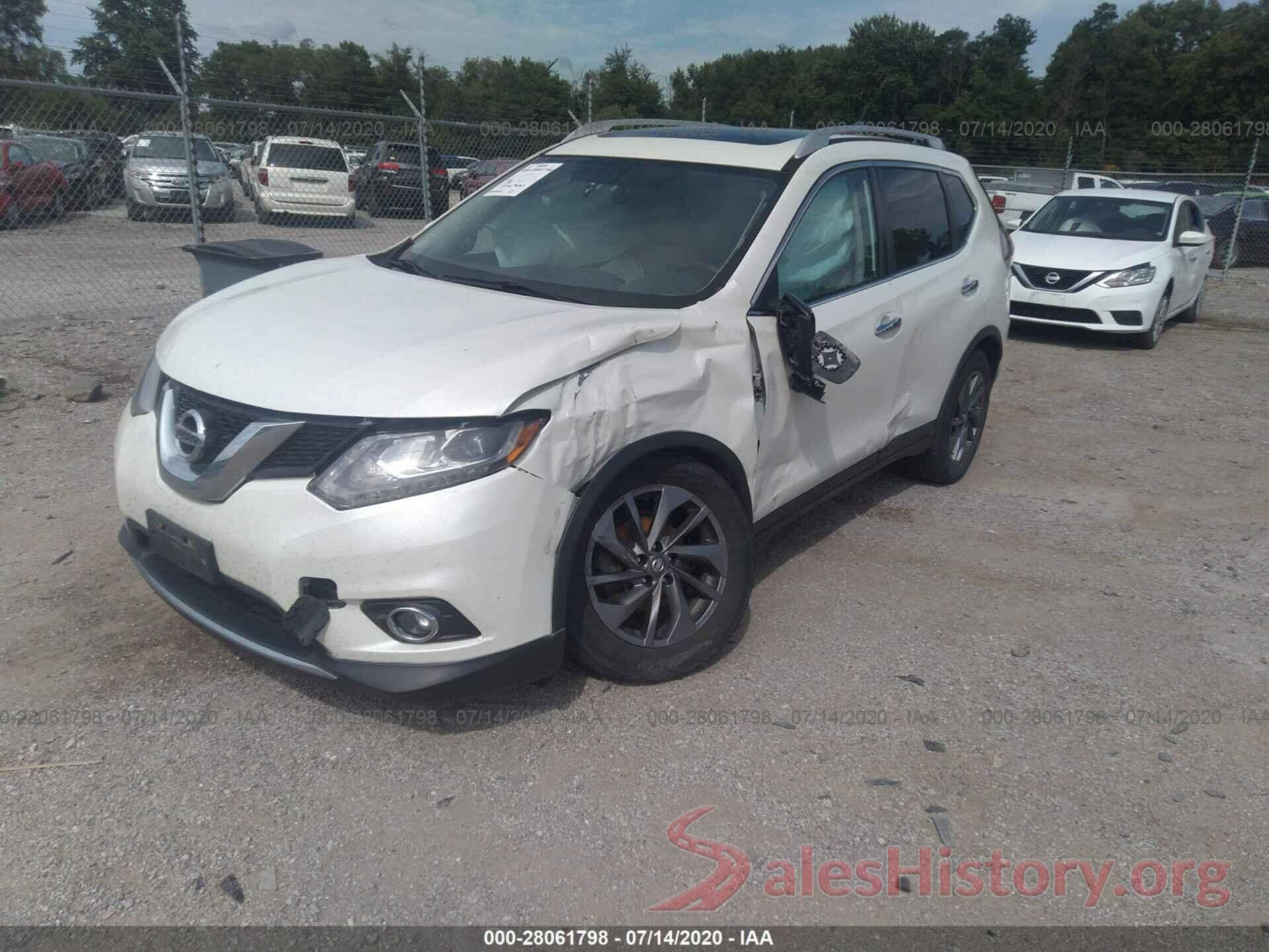 5N1AT2MV9GC868368 2016 Nissan Rogue