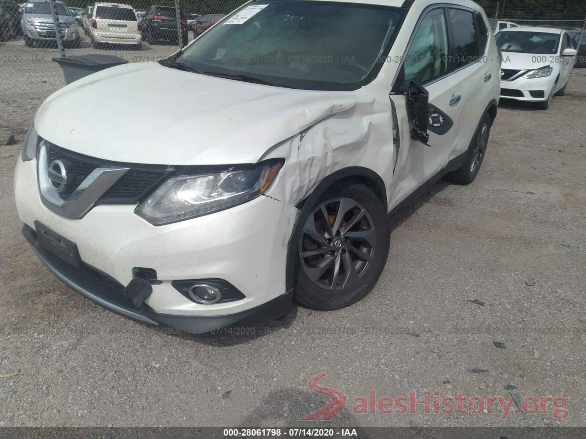 5N1AT2MV9GC868368 2016 Nissan Rogue