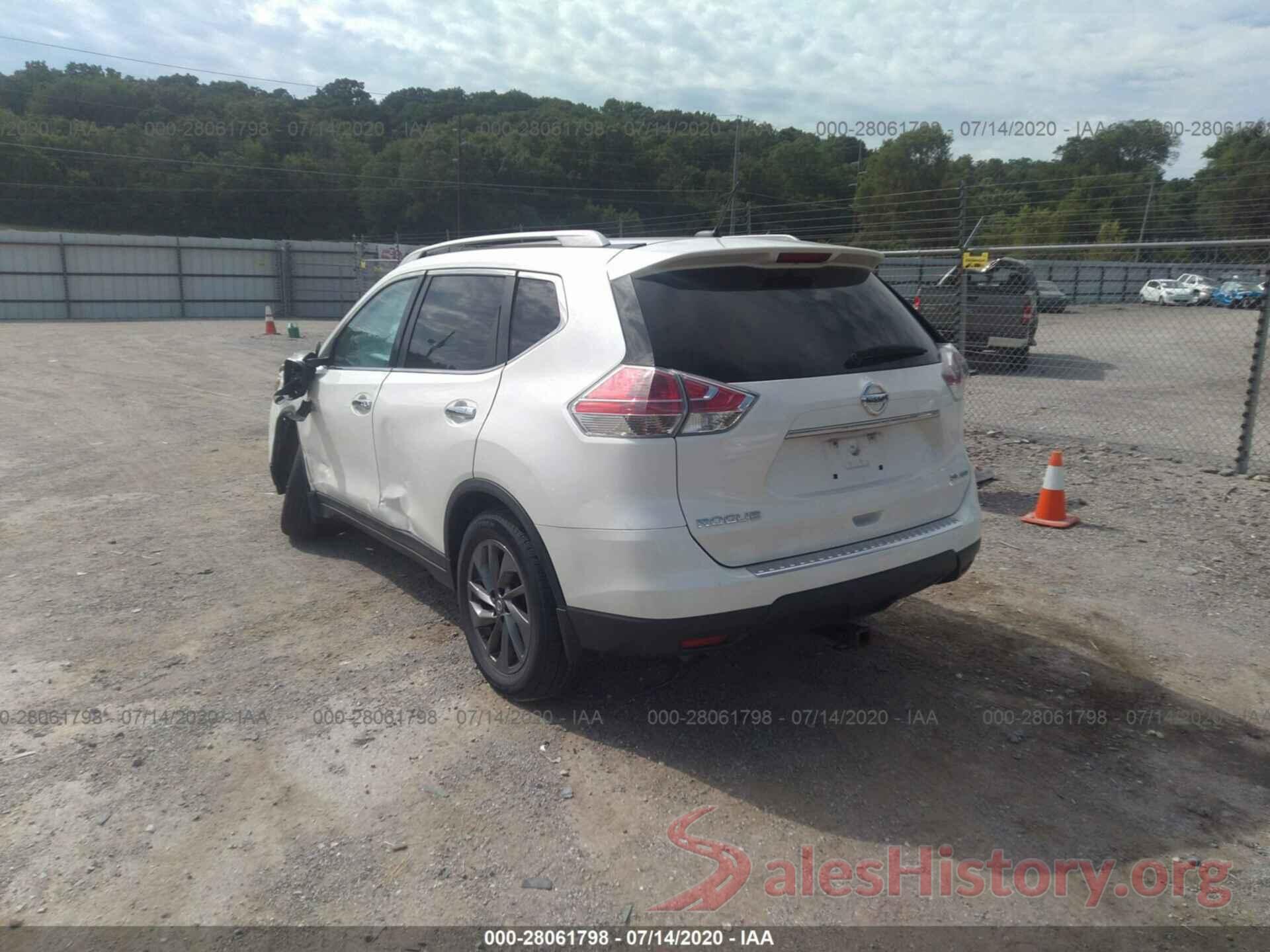 5N1AT2MV9GC868368 2016 Nissan Rogue