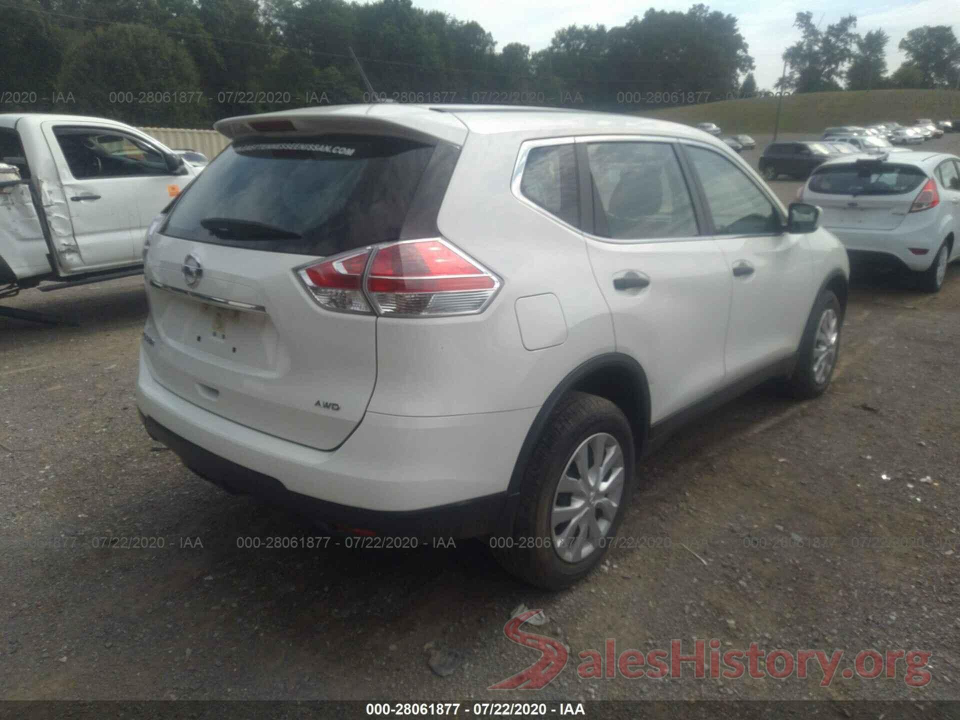 JN8AT2MV5GW142272 2016 Nissan Rogue