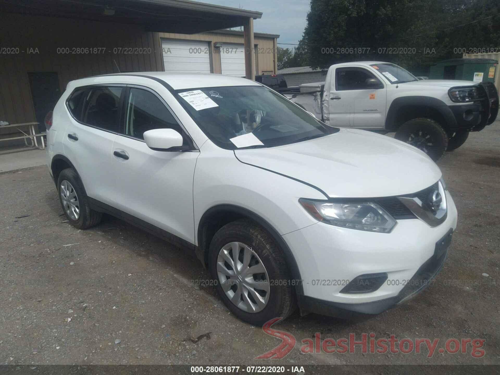 JN8AT2MV5GW142272 2016 Nissan Rogue