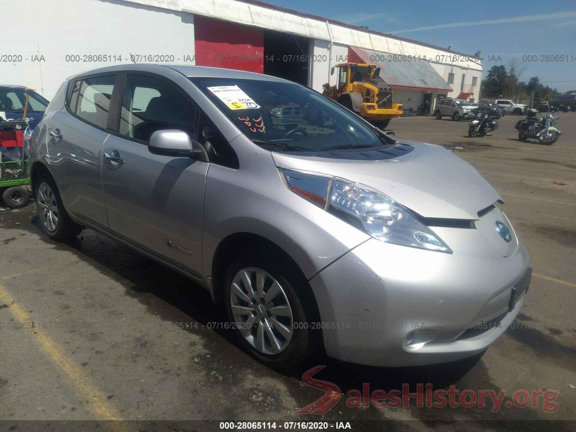 1N4AZ0CP9FC334723 2015 NISSAN LEAF