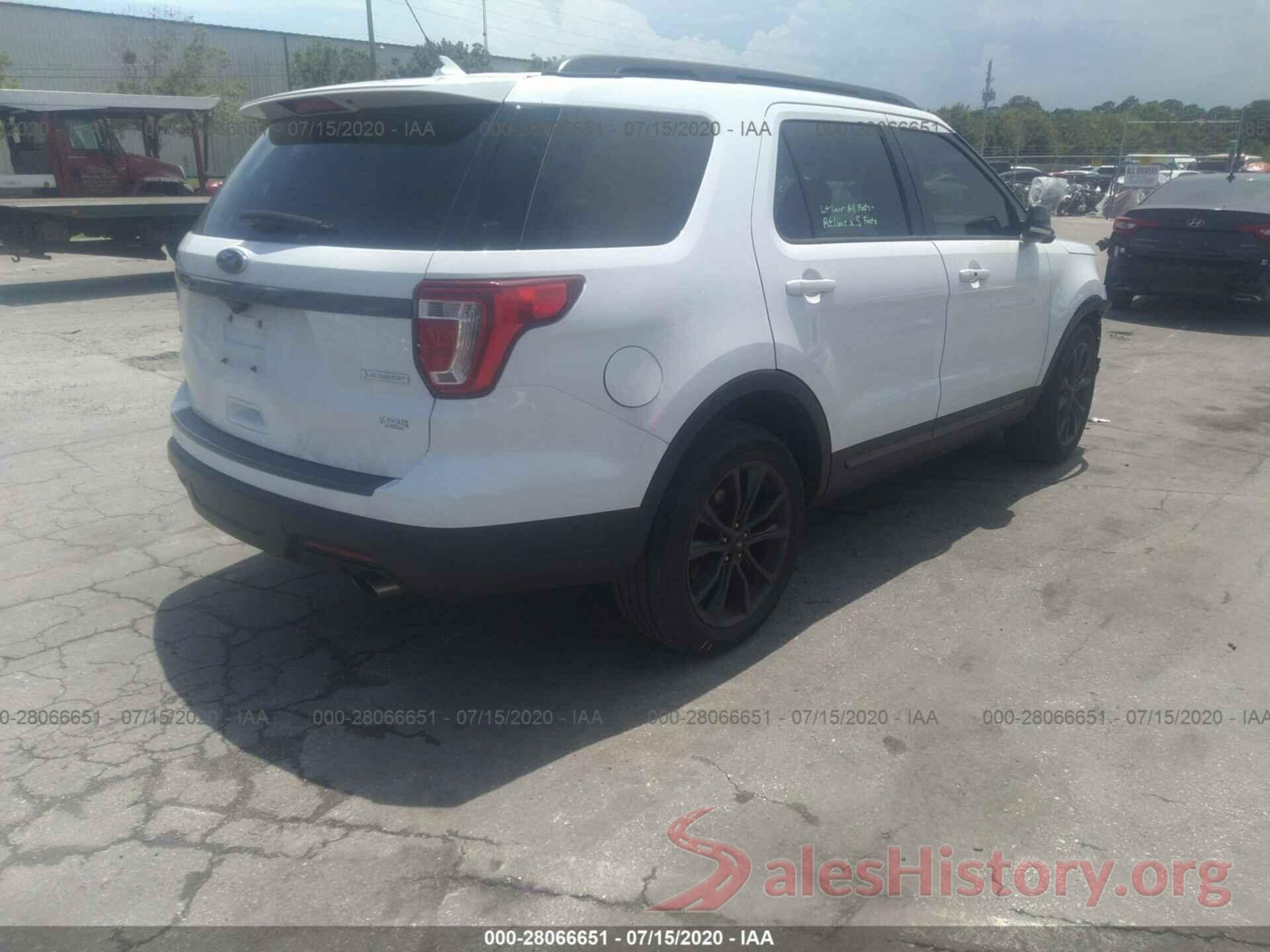 1FM5K7DH4KGB27428 2019 FORD EXPLORER