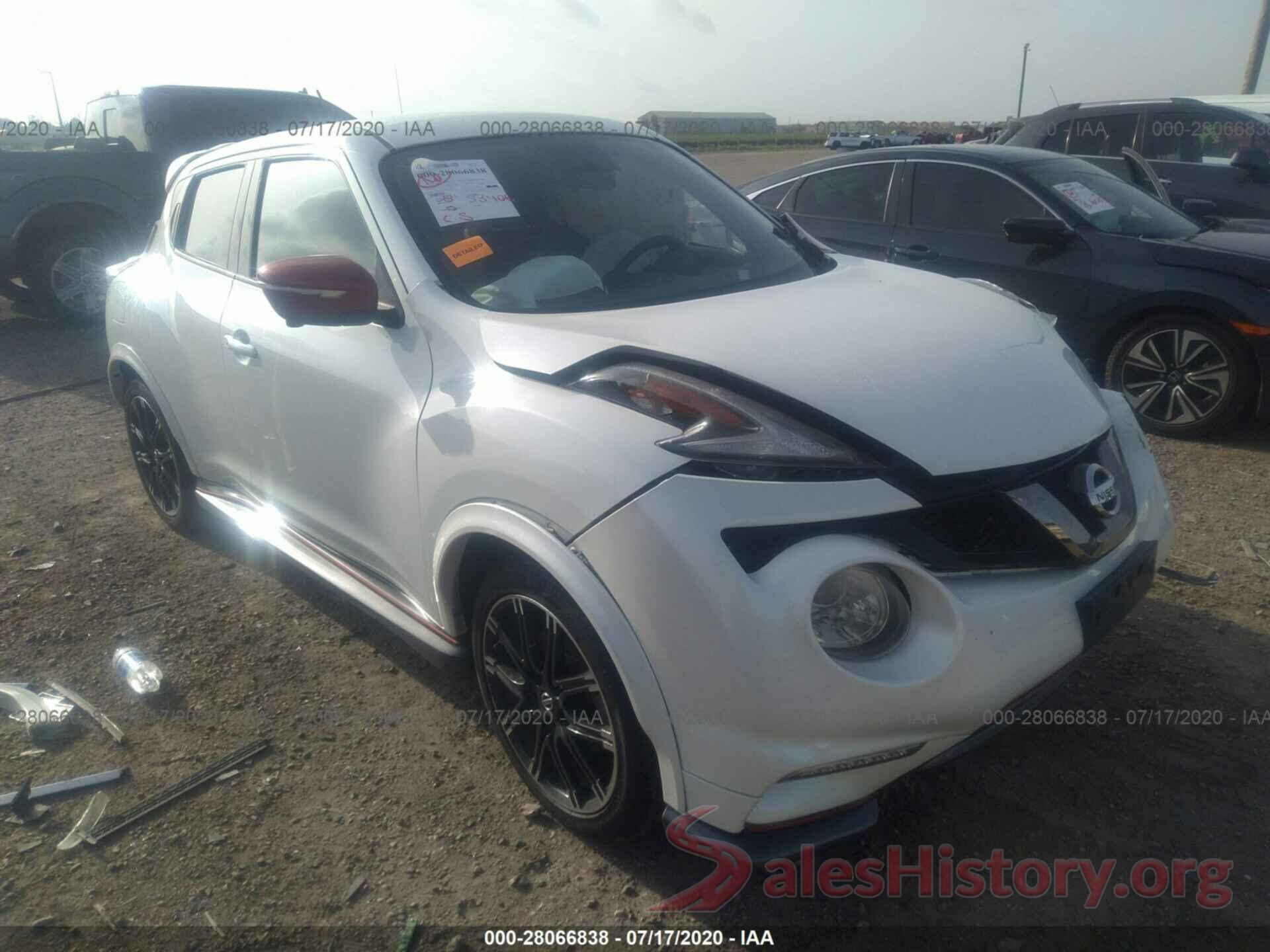 JN8AF5MV9FT562299 2015 NISSAN JUKE