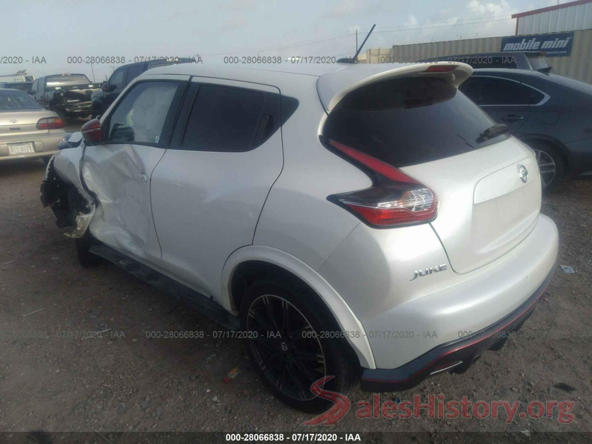 JN8AF5MV9FT562299 2015 NISSAN JUKE