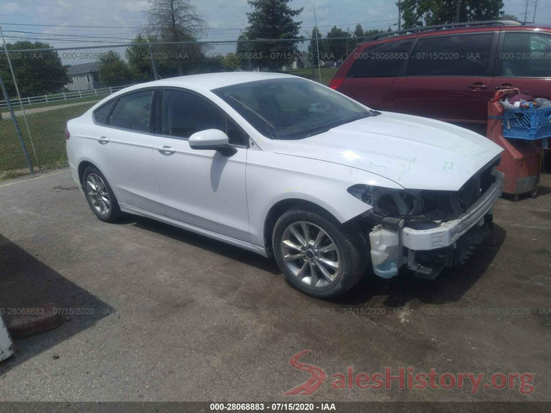 3FA6P0H7XHR149184 2017 FORD FUSION