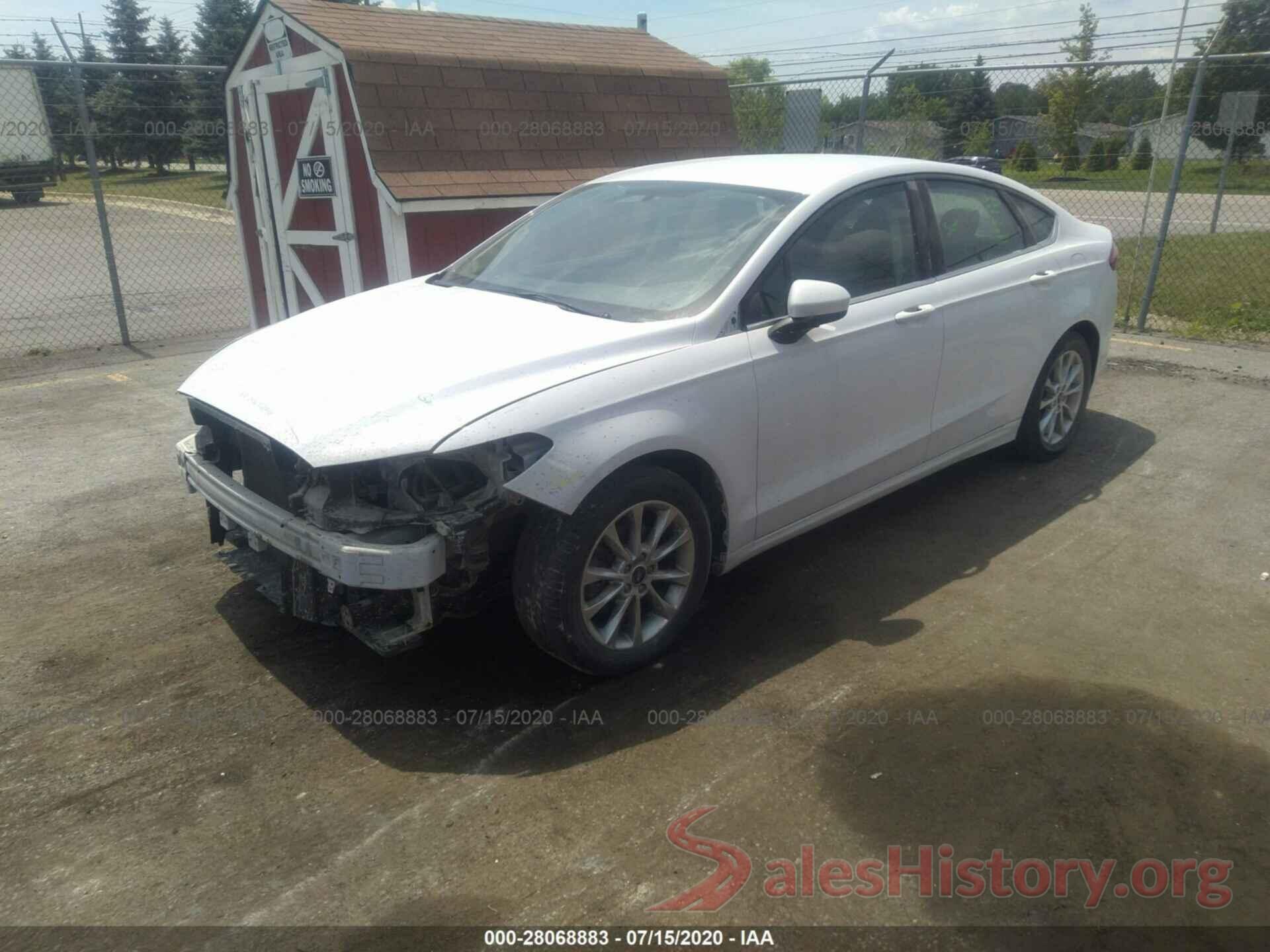 3FA6P0H7XHR149184 2017 FORD FUSION