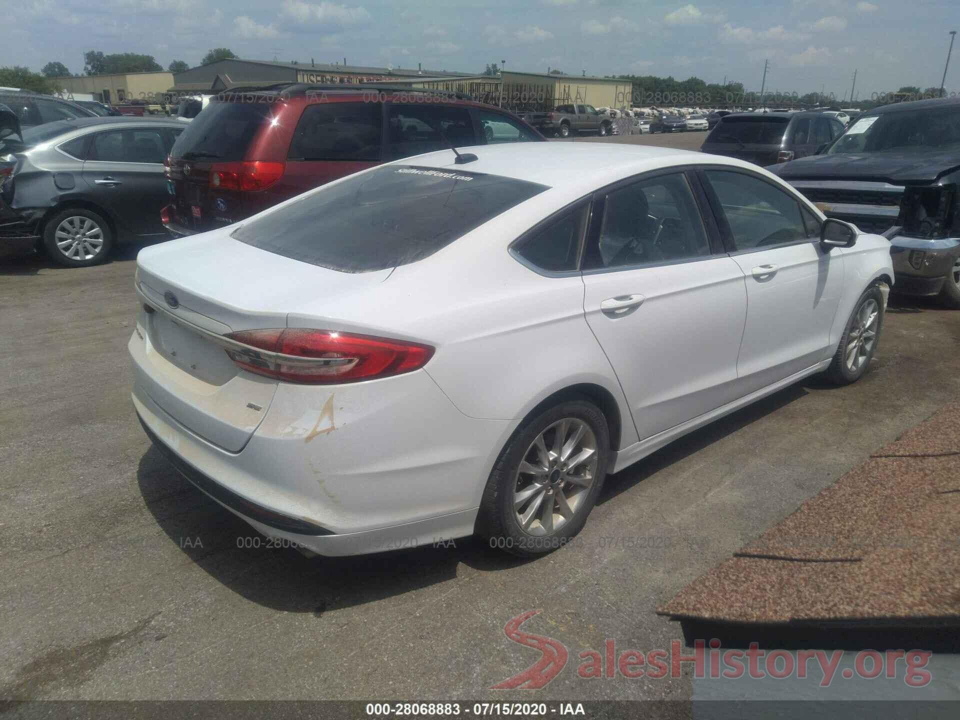 3FA6P0H7XHR149184 2017 FORD FUSION