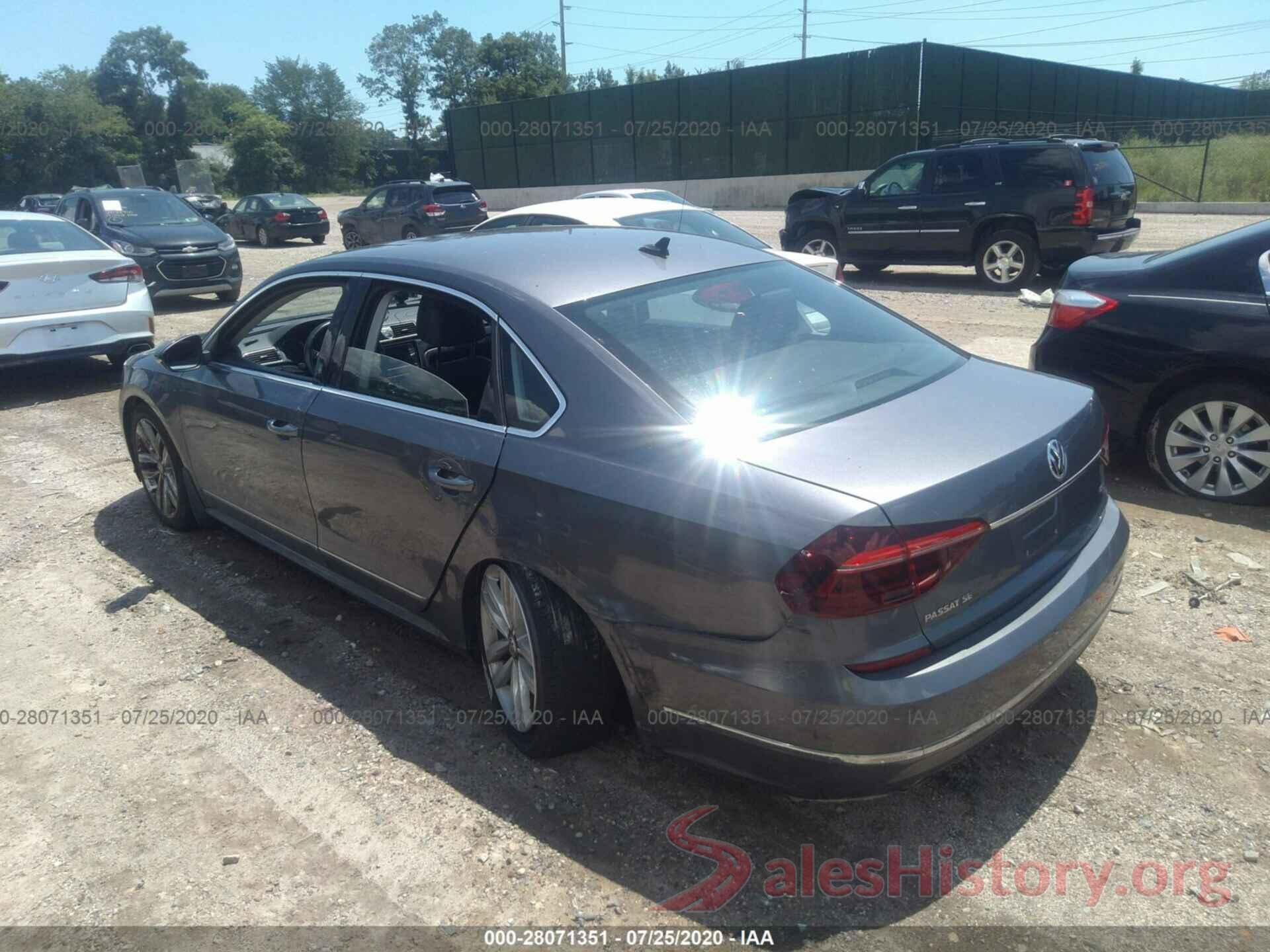 1VWGT7A35HC051881 2017 VOLKSWAGEN PASSAT