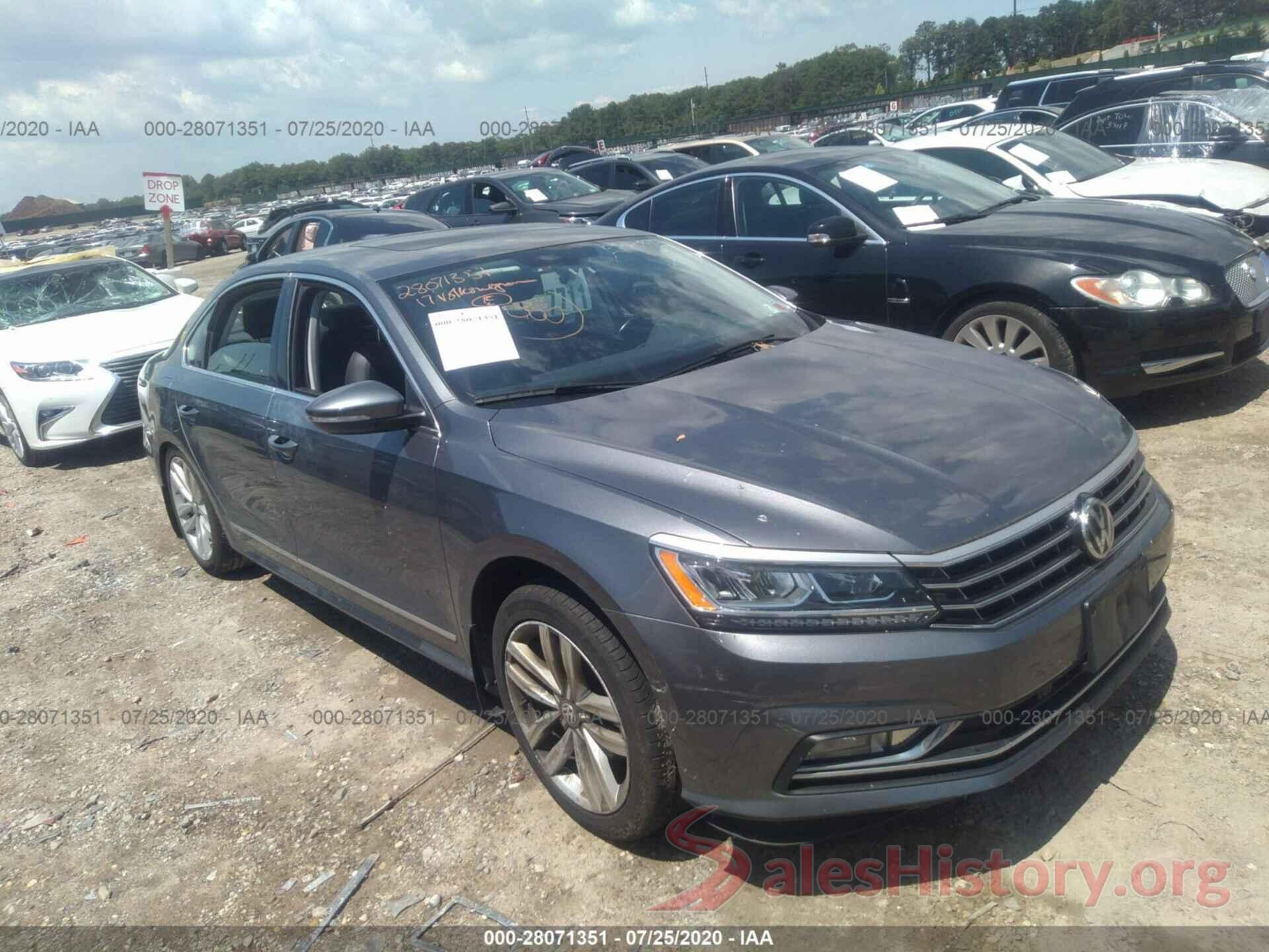 1VWGT7A35HC051881 2017 VOLKSWAGEN PASSAT