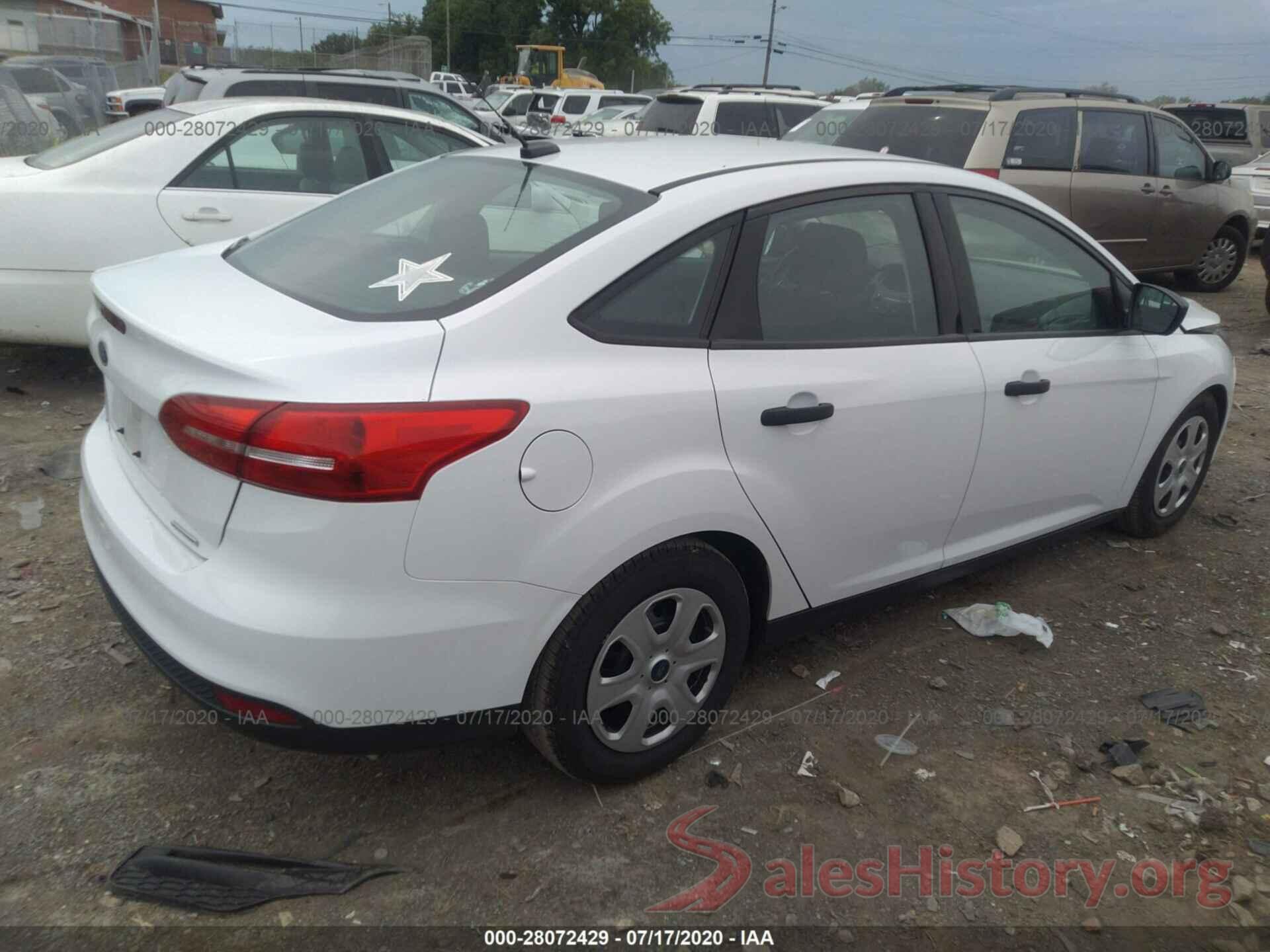 1FADP3E21GL296637 2016 FORD FOCUS