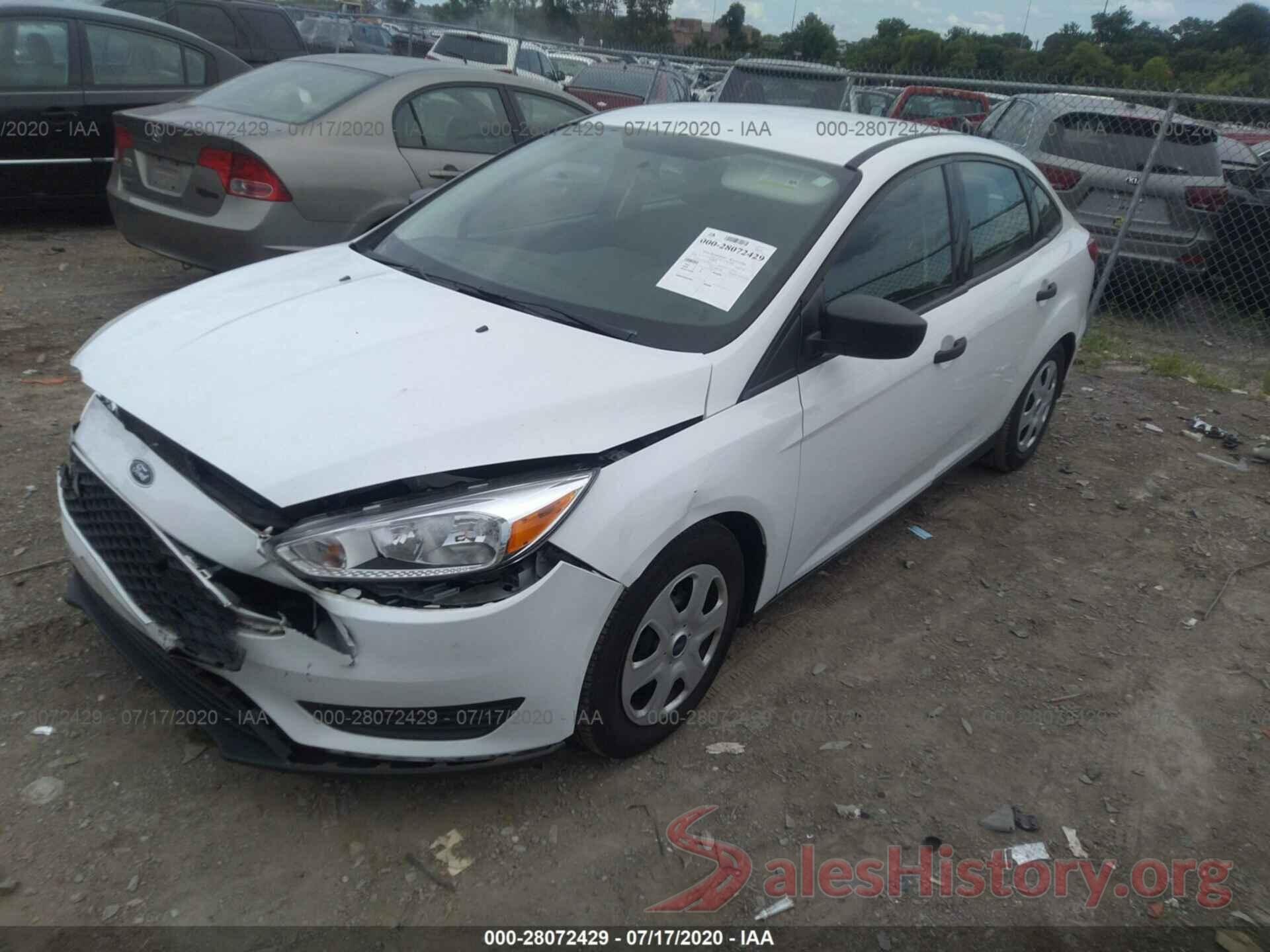 1FADP3E21GL296637 2016 FORD FOCUS