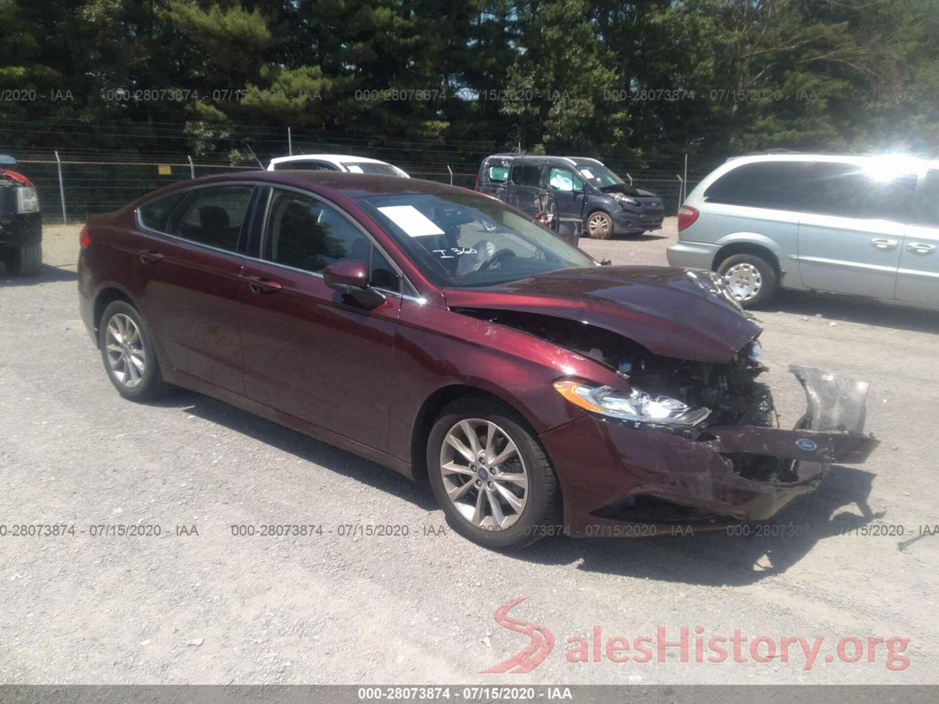 3FA6P0H71HR205805 2017 Ford Fusion