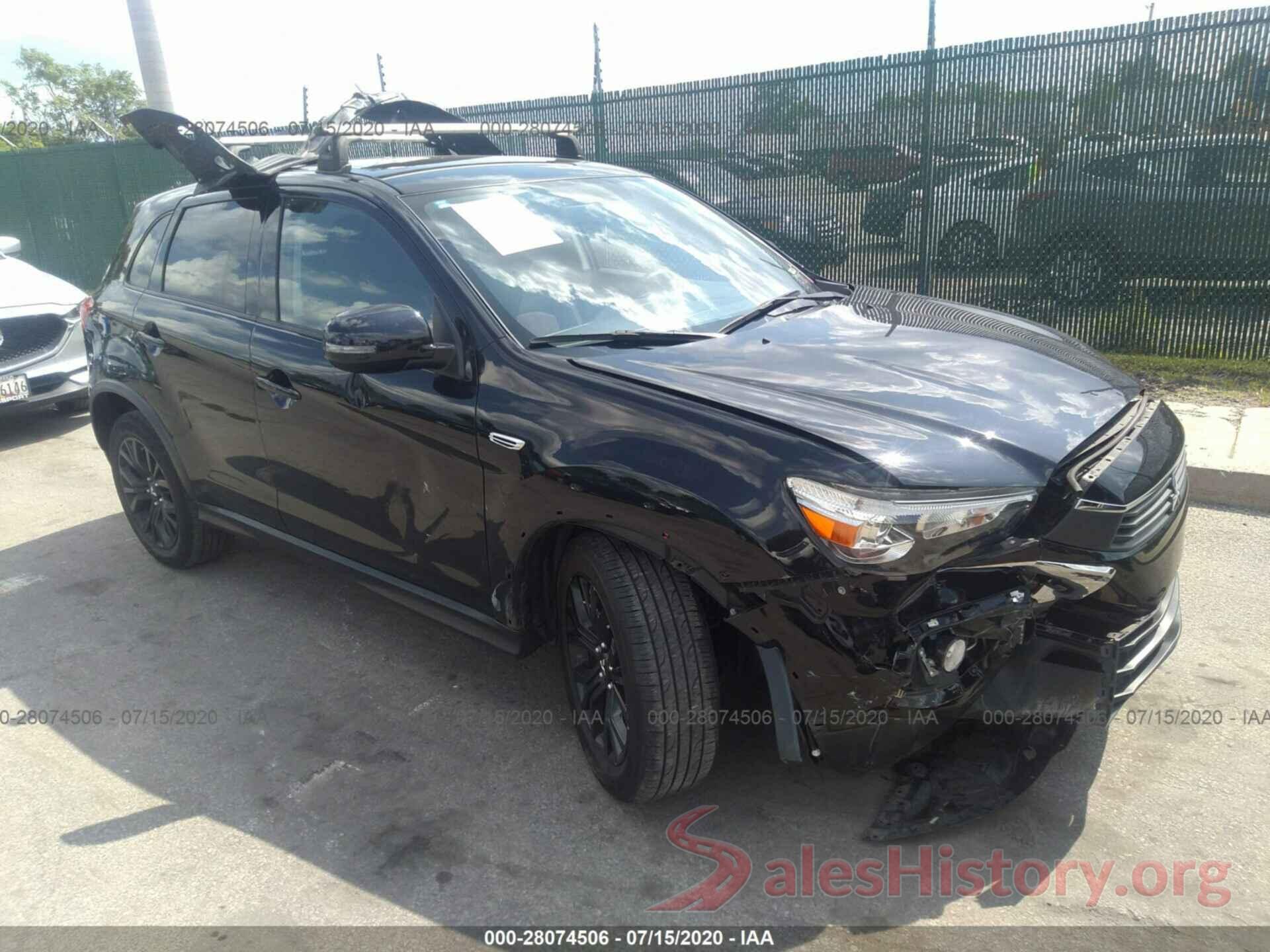 JA4AP3AU5HZ060425 2017 MITSUBISHI OUTLANDER SPORT