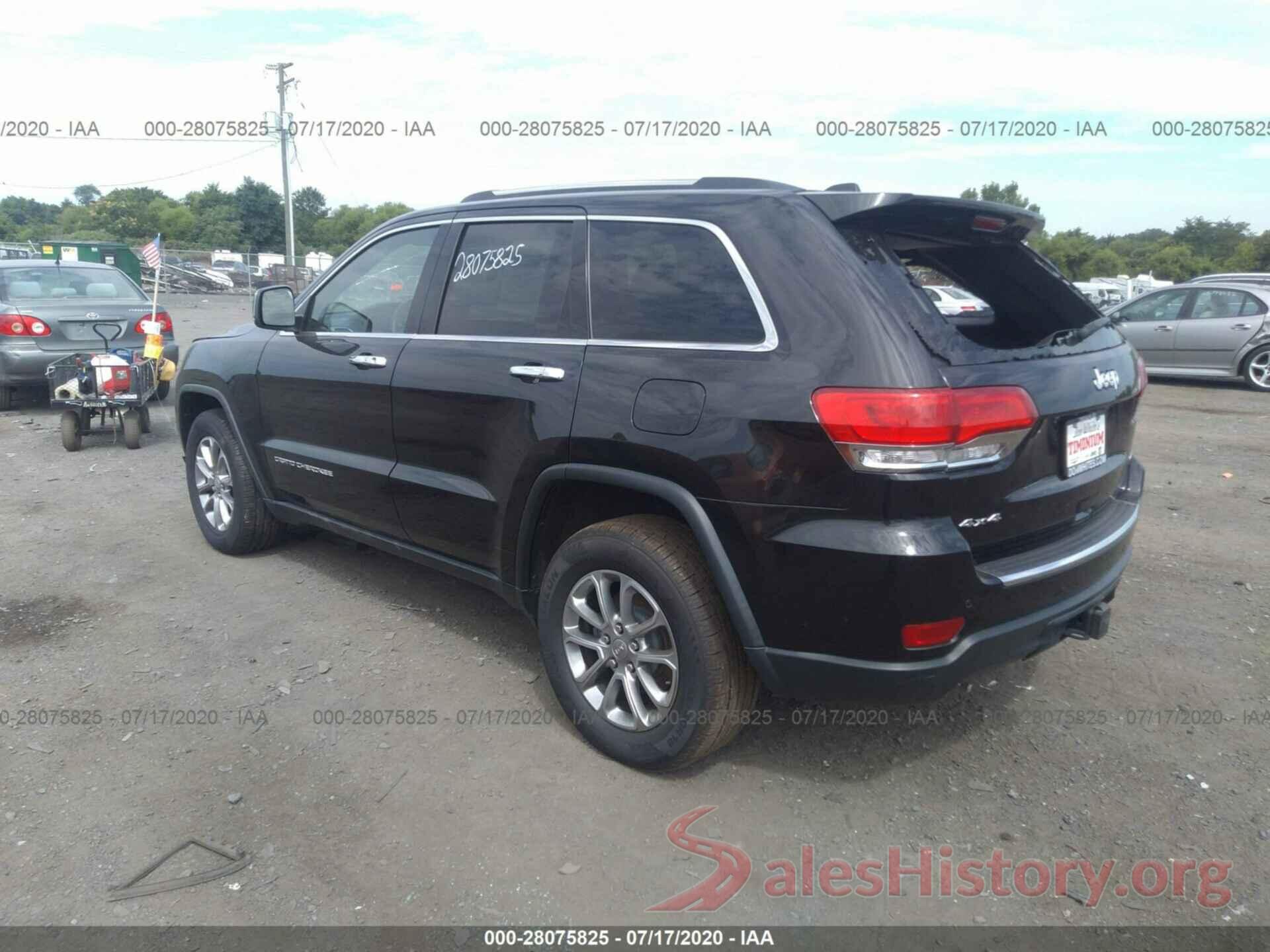 1C4RJFBG8GC350759 2016 JEEP GRAND CHEROKEE