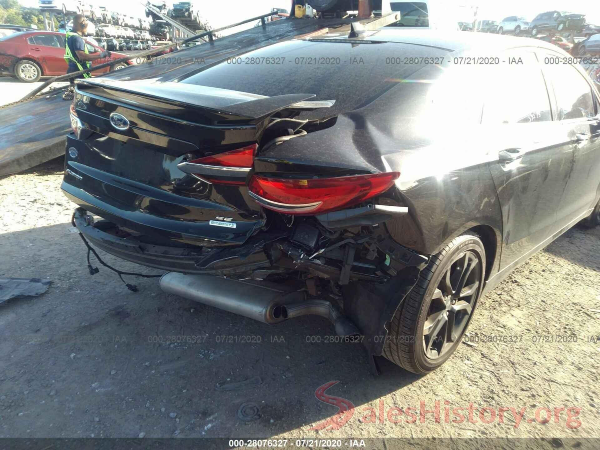 3FA6P0HD3KR194013 2019 FORD FUSION