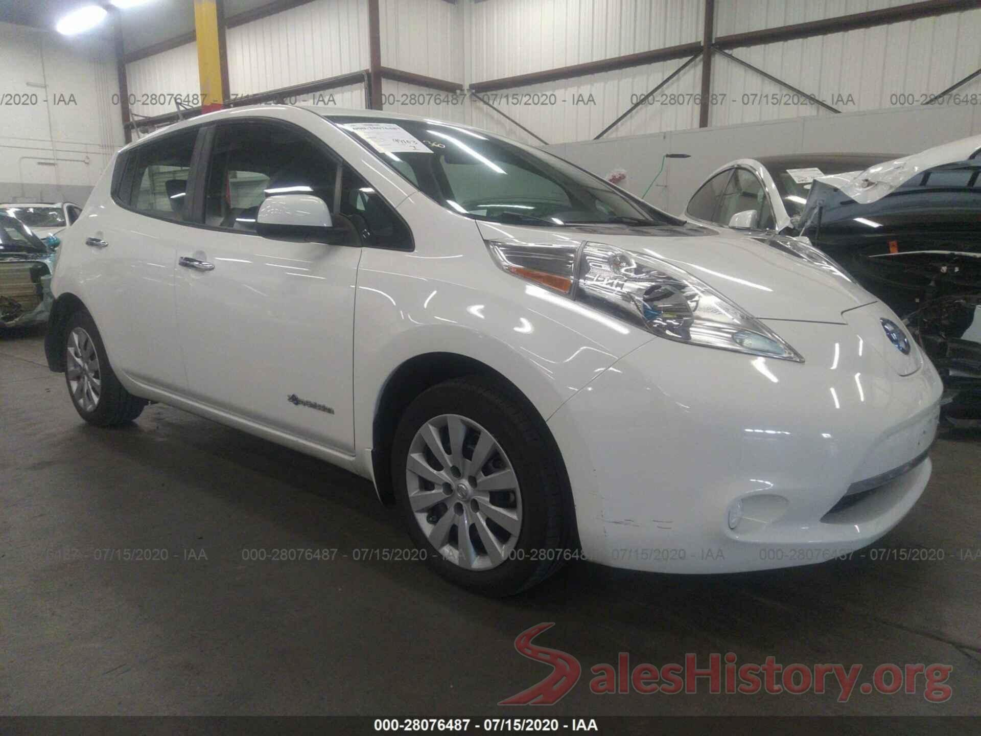 1N4AZ0CP6EC332281 2014 NISSAN LEAF