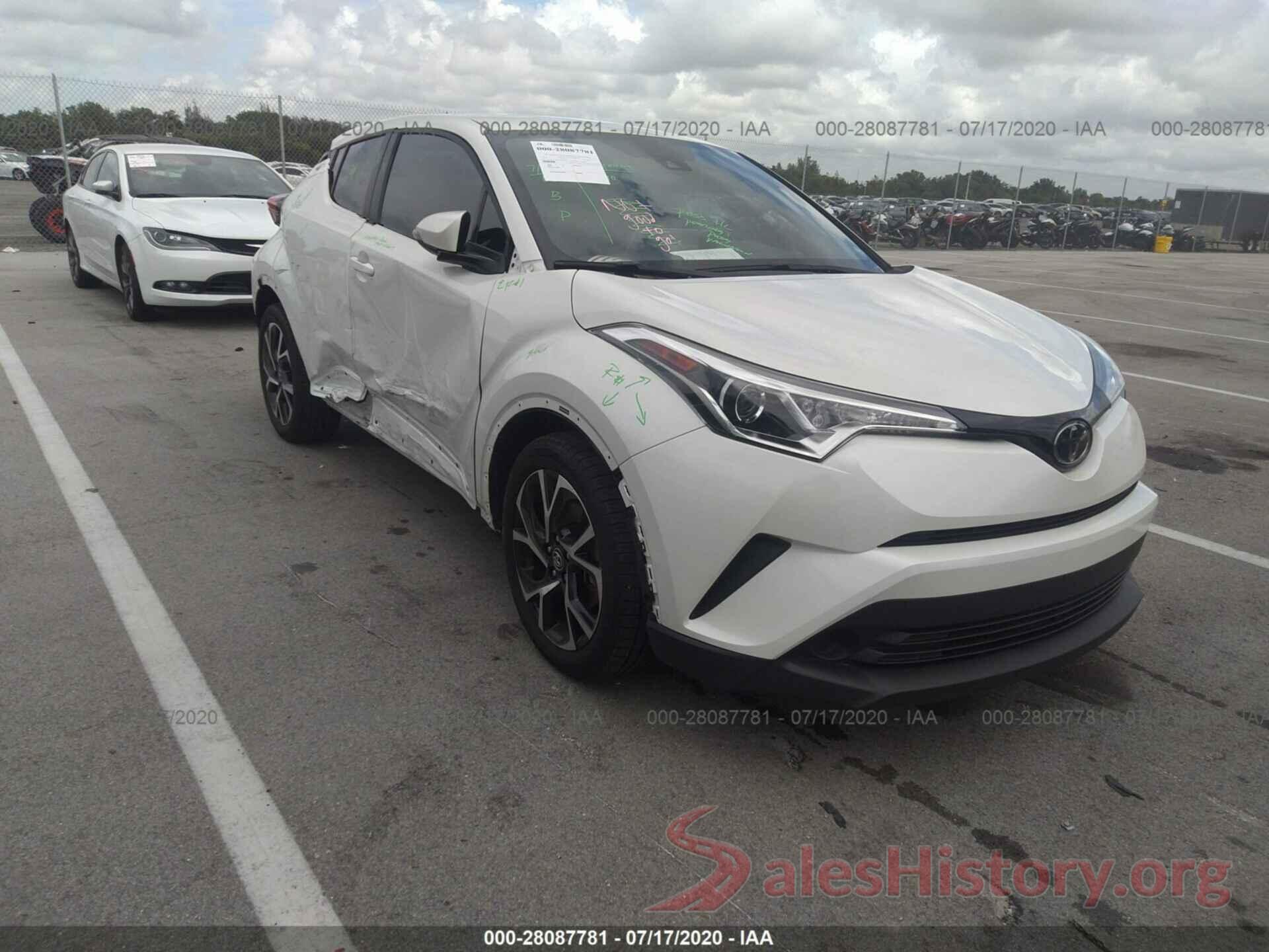 NMTKHMBX2KR097073 2019 TOYOTA C-HR