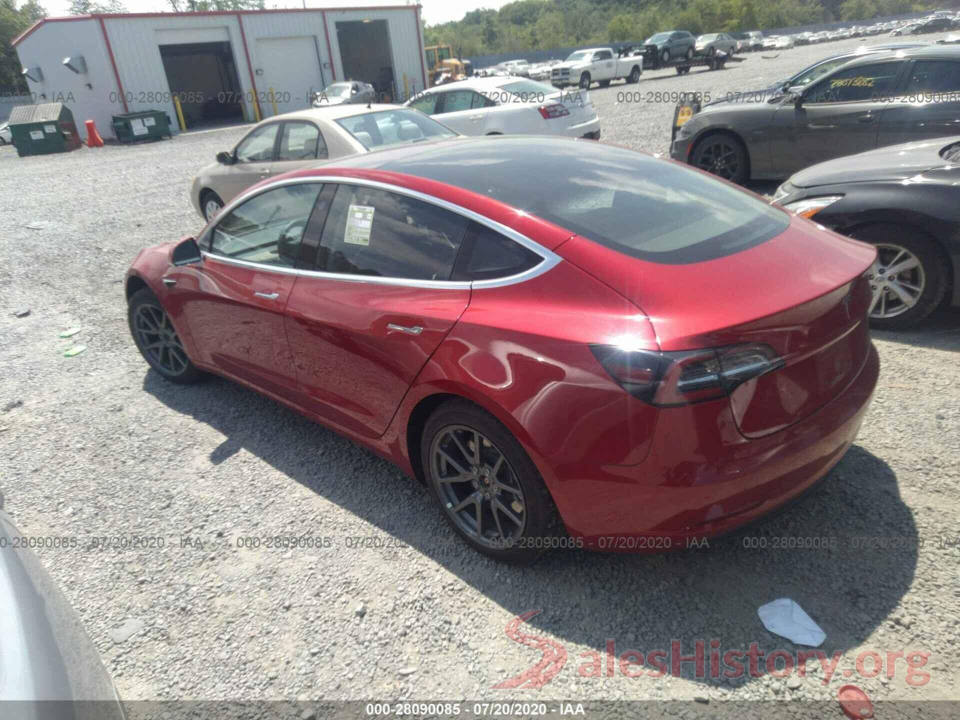 5YJ3E1EAXJF153820 2018 Tesla Model 3